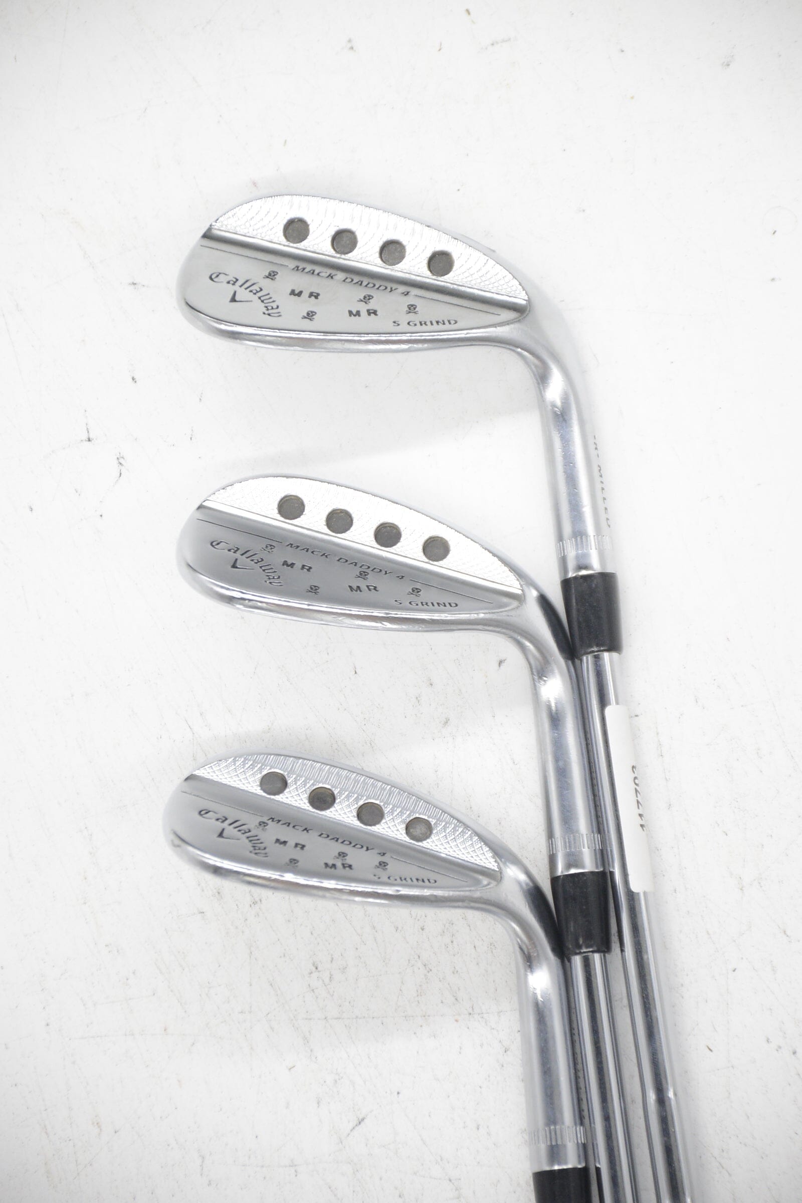 Callaway Mack Daddy 4 Chrome 50, 56, 60 Degree Wedge Set S Flex
