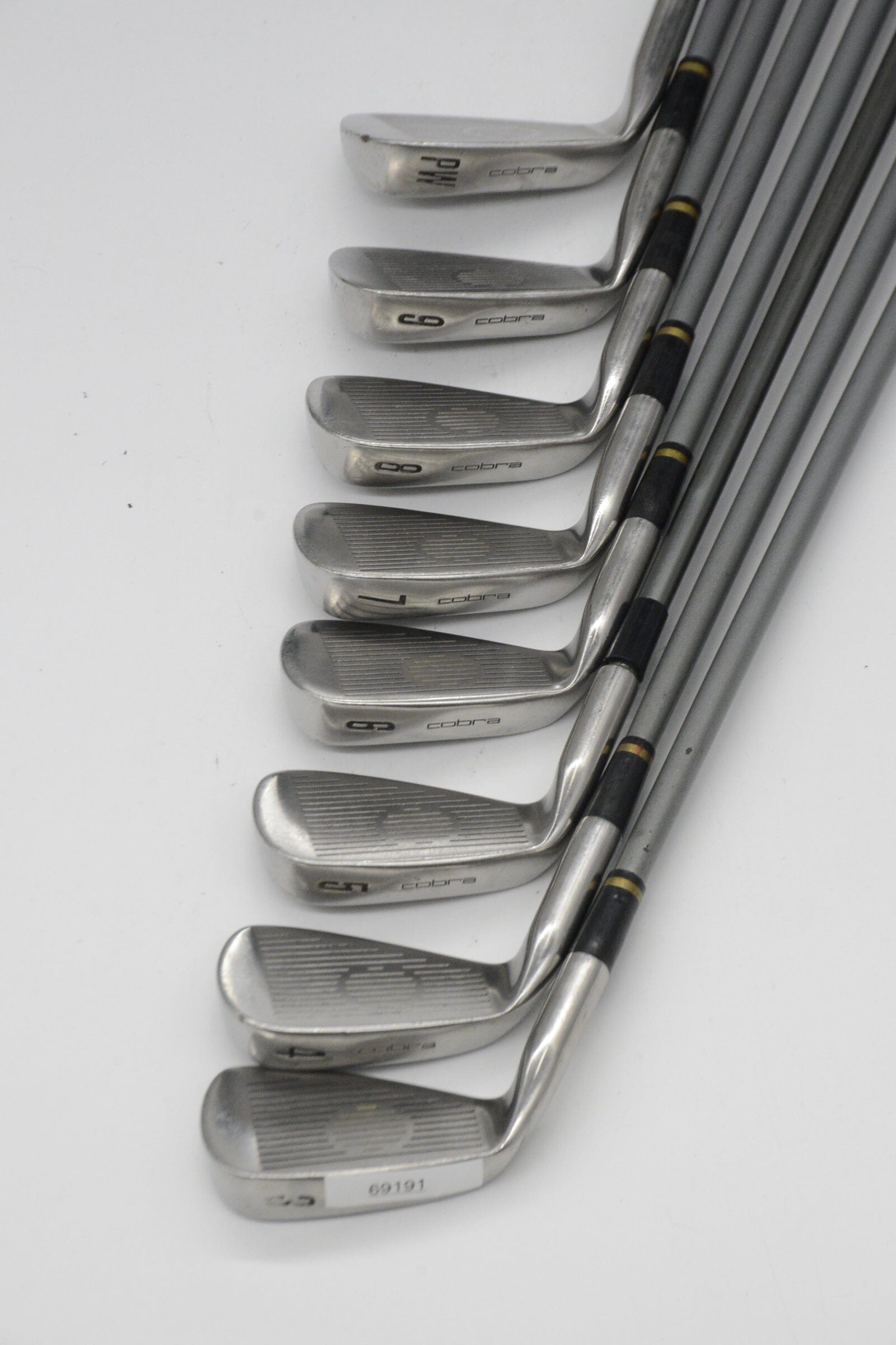 Cobra King Cobra Oversize 3-PW Iron Set R Flex Std Length Golf Clubs GolfRoots 