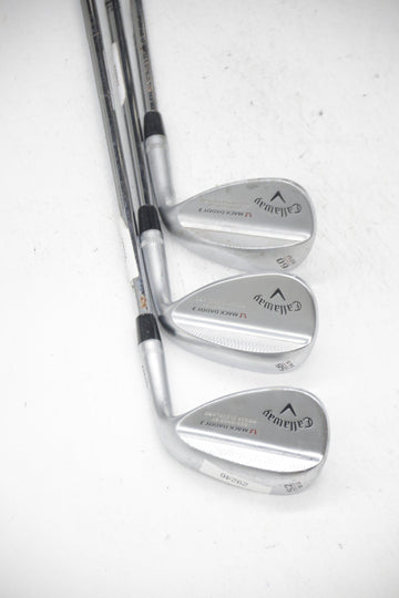 Callaway Mack Daddy 2 Chrome 52, 56, 60 Degree Wedge Set Wedge Flex