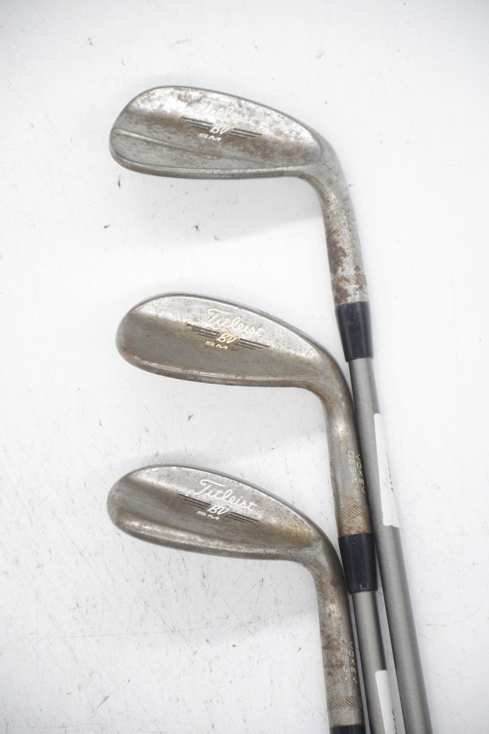 Titleist Vokey SM7 Raw 50, 54, 58 Degree Wedge Set S Flex