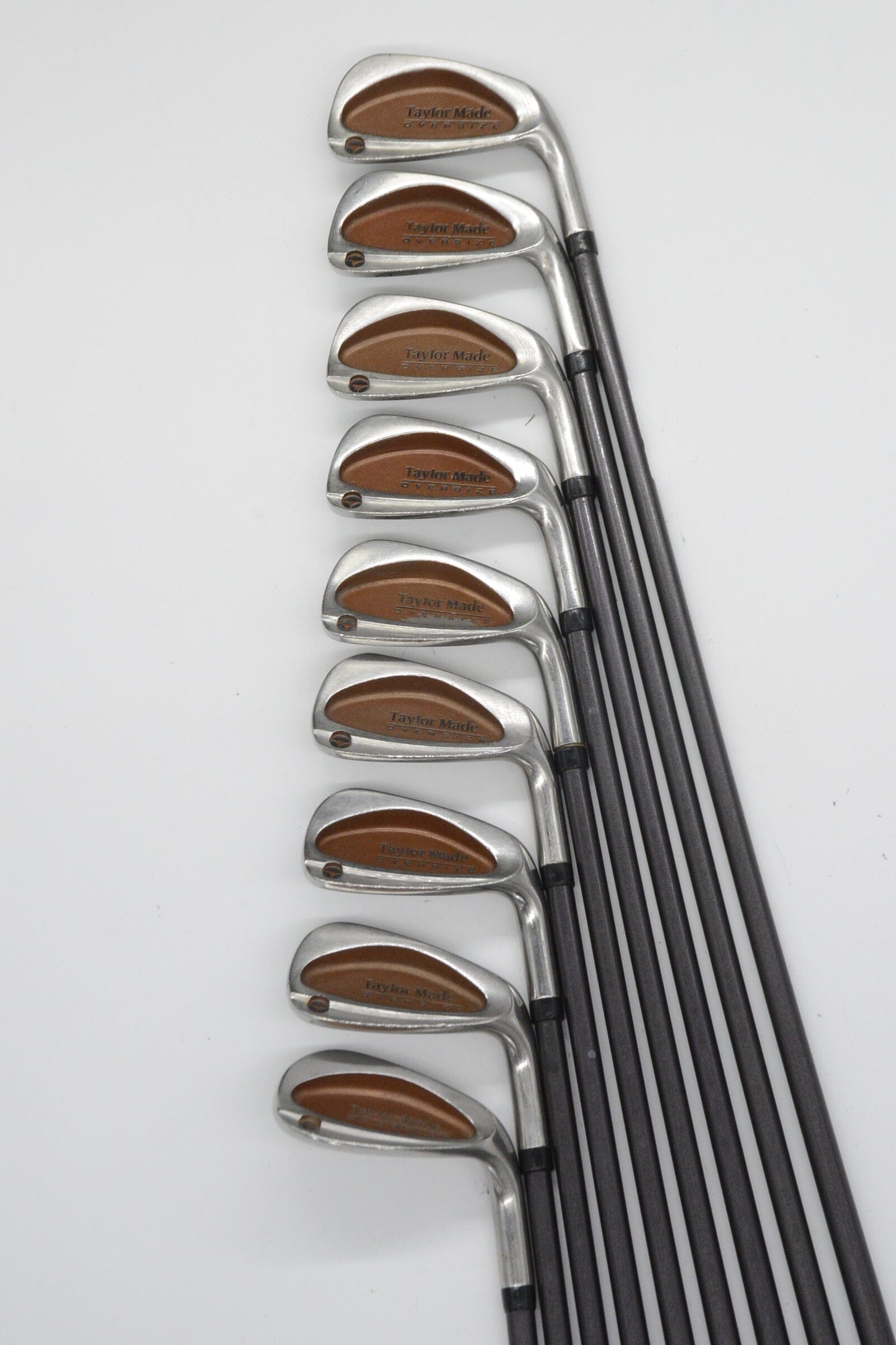 TaylorMade Burner Oversize 3-PW, SW Iron Set R Flex Std Length Golf Clubs GolfRoots 