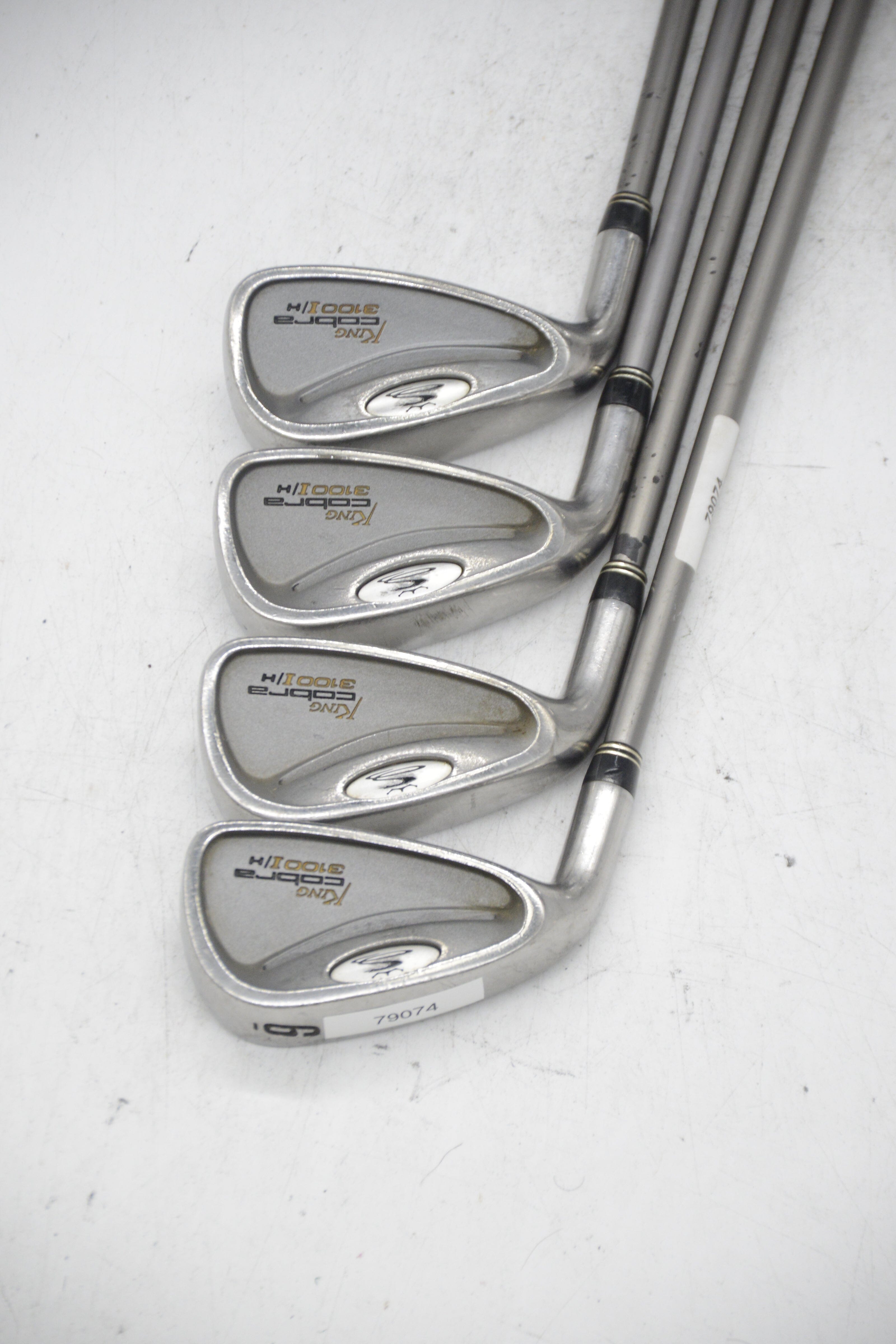 Lefty Cobra 3100 I/H 6-9 Iron Set R Flex -0.5" Golf Clubs GolfRoots 