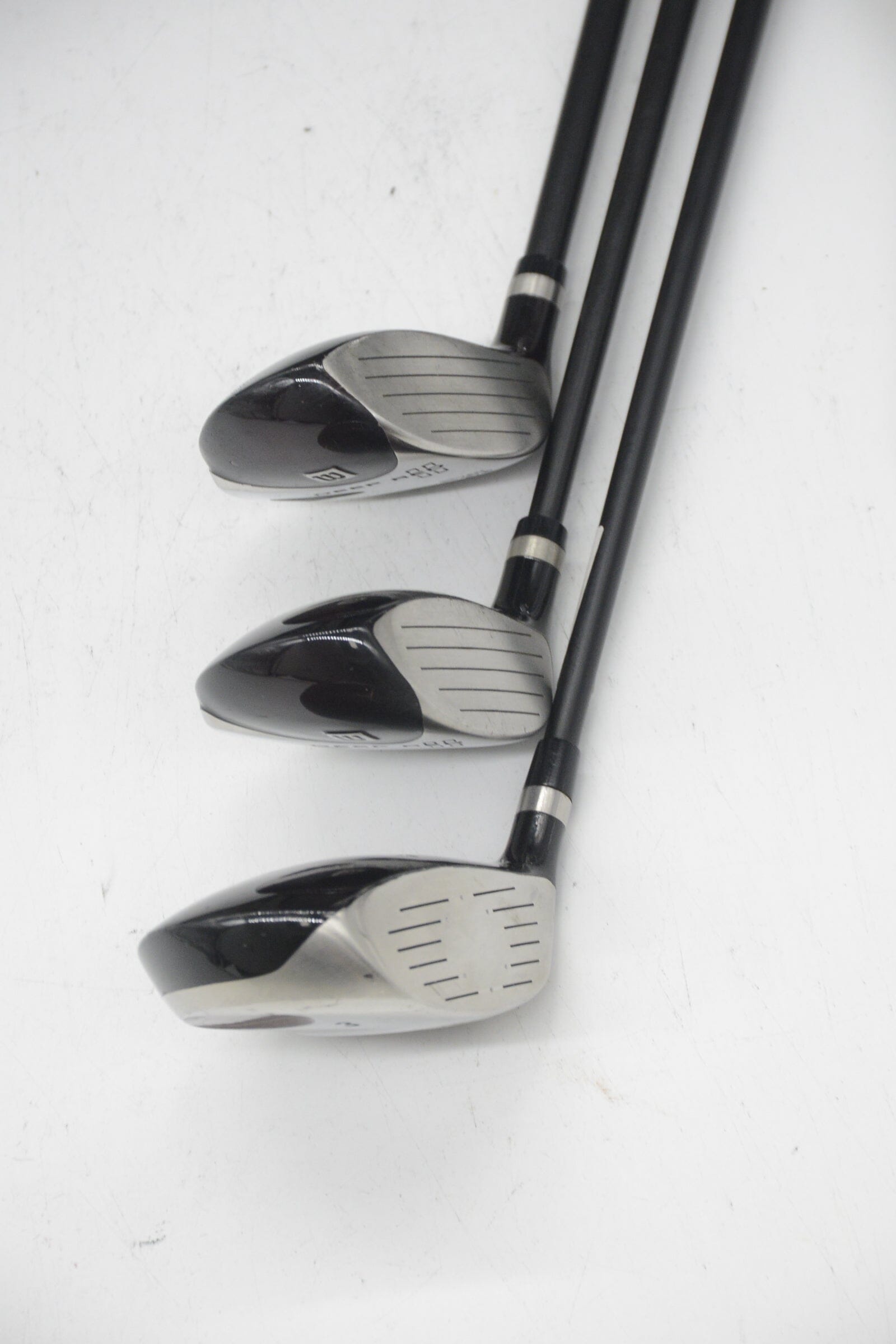 Wilson Deep Red 3W, 5W, 7W Wood Set R Flex Golf Clubs GolfRoots 