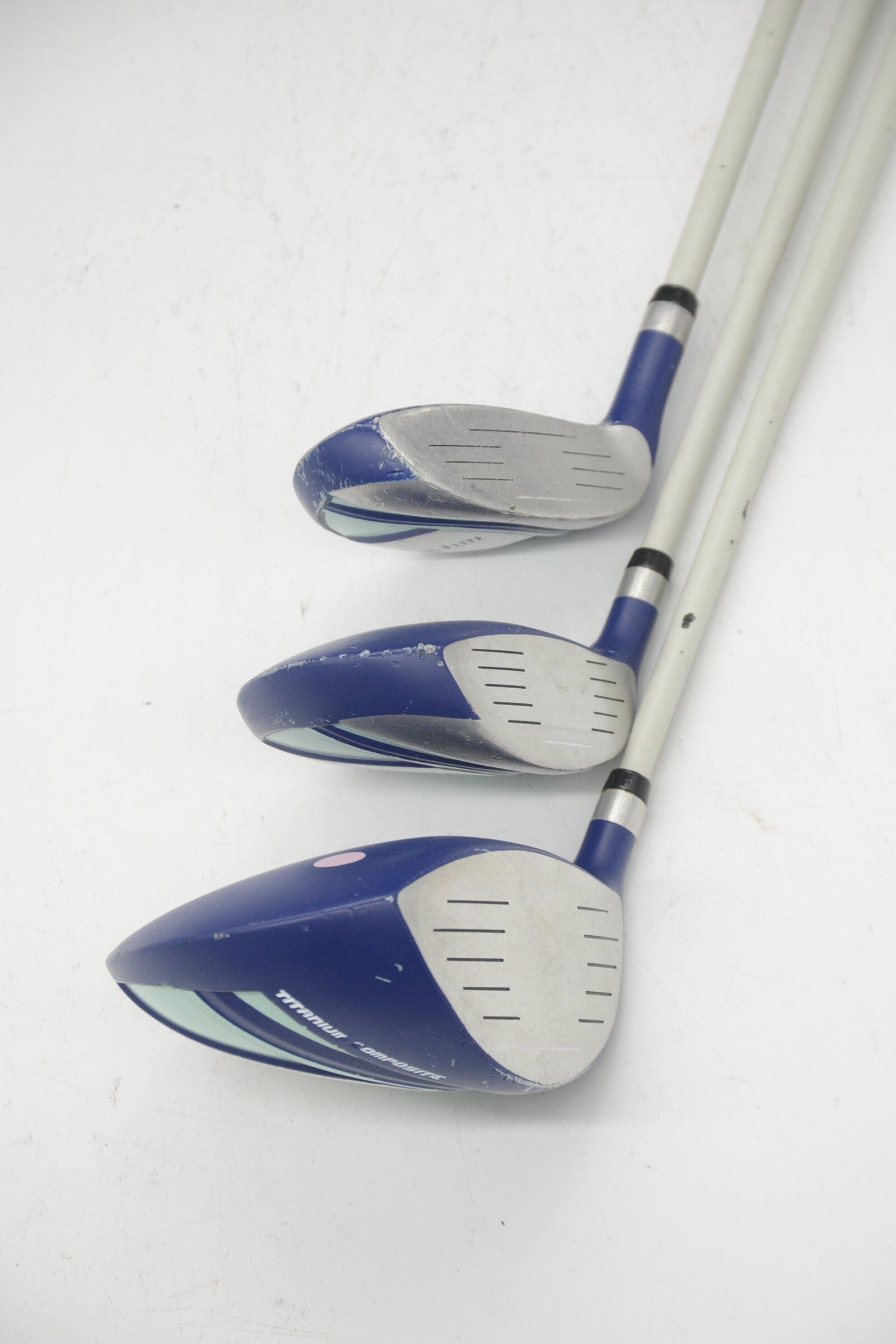 Women's *Dented* Top Flite 460CC D, 3W, 5H Wood Set W Flex Golf Clubs GolfRoots 