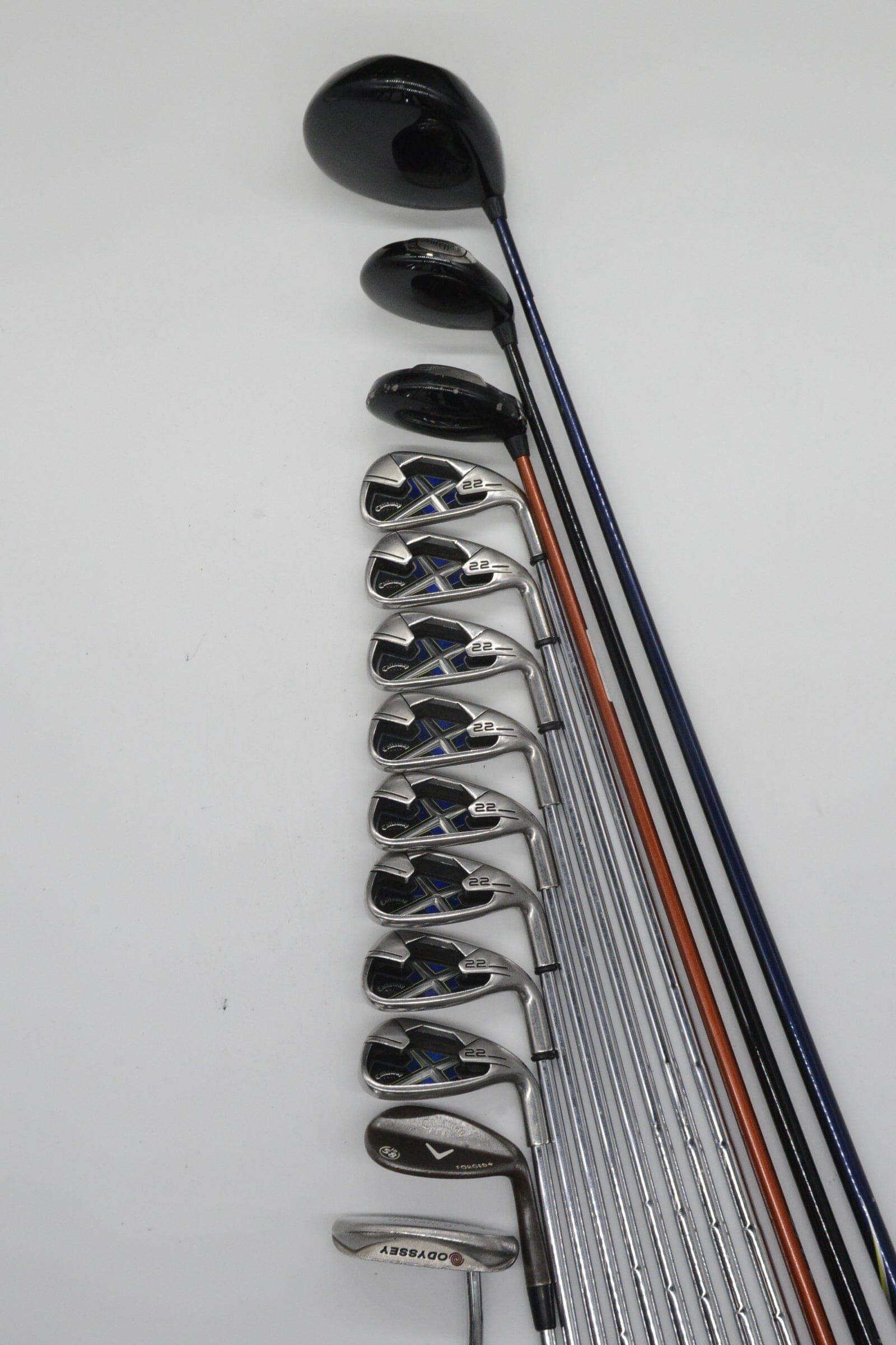 Callaway X-22 Mixed Full Set Uniflex -0.25" Golf Clubs GolfRoots 