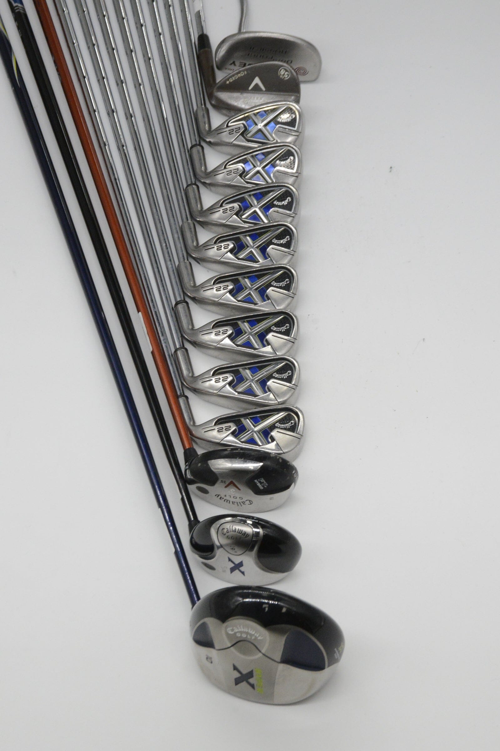 Callaway X-22 Mixed Full Set Uniflex -0.25" Golf Clubs GolfRoots 