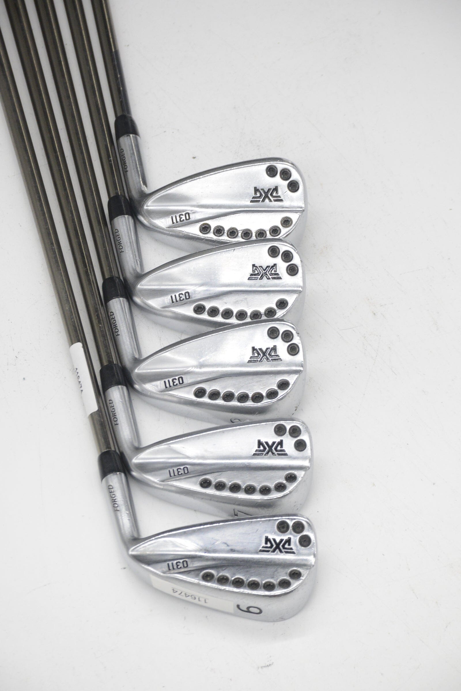 PXG 0311 Chrome 6-PW Iron Set SR Flex -0.5" Golf Clubs GolfRoots 