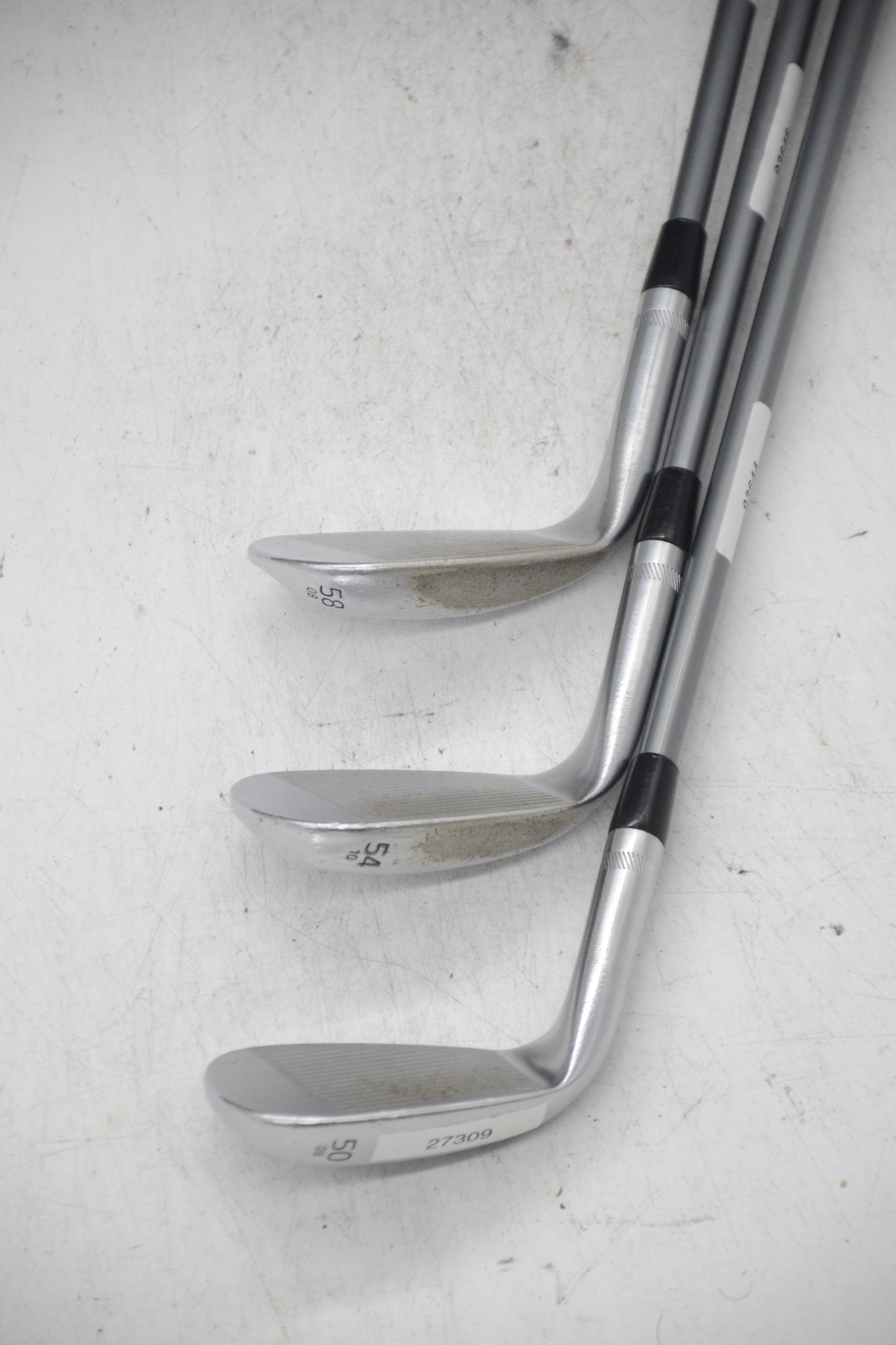 Titleist Vokey SM6 Tour Chrome 50, 54, 58 Degree Wedge Set R Flex Golf Clubs GolfRoots 