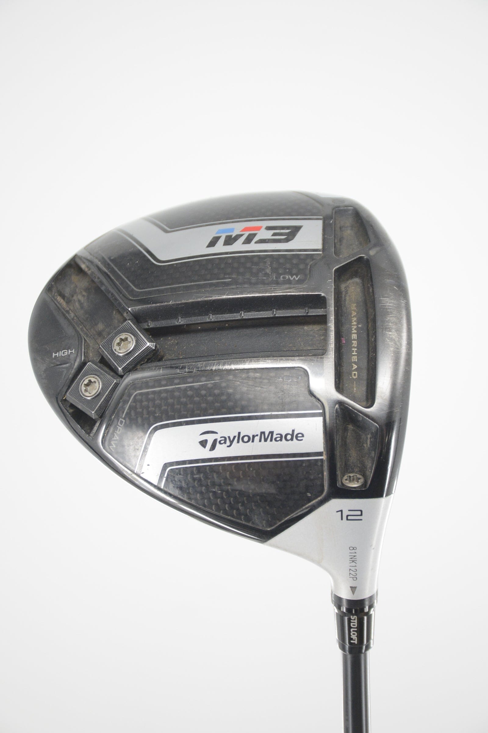 TaylorMade M3 12 Degree Driver R Flex 45" Golf Clubs GolfRoots 