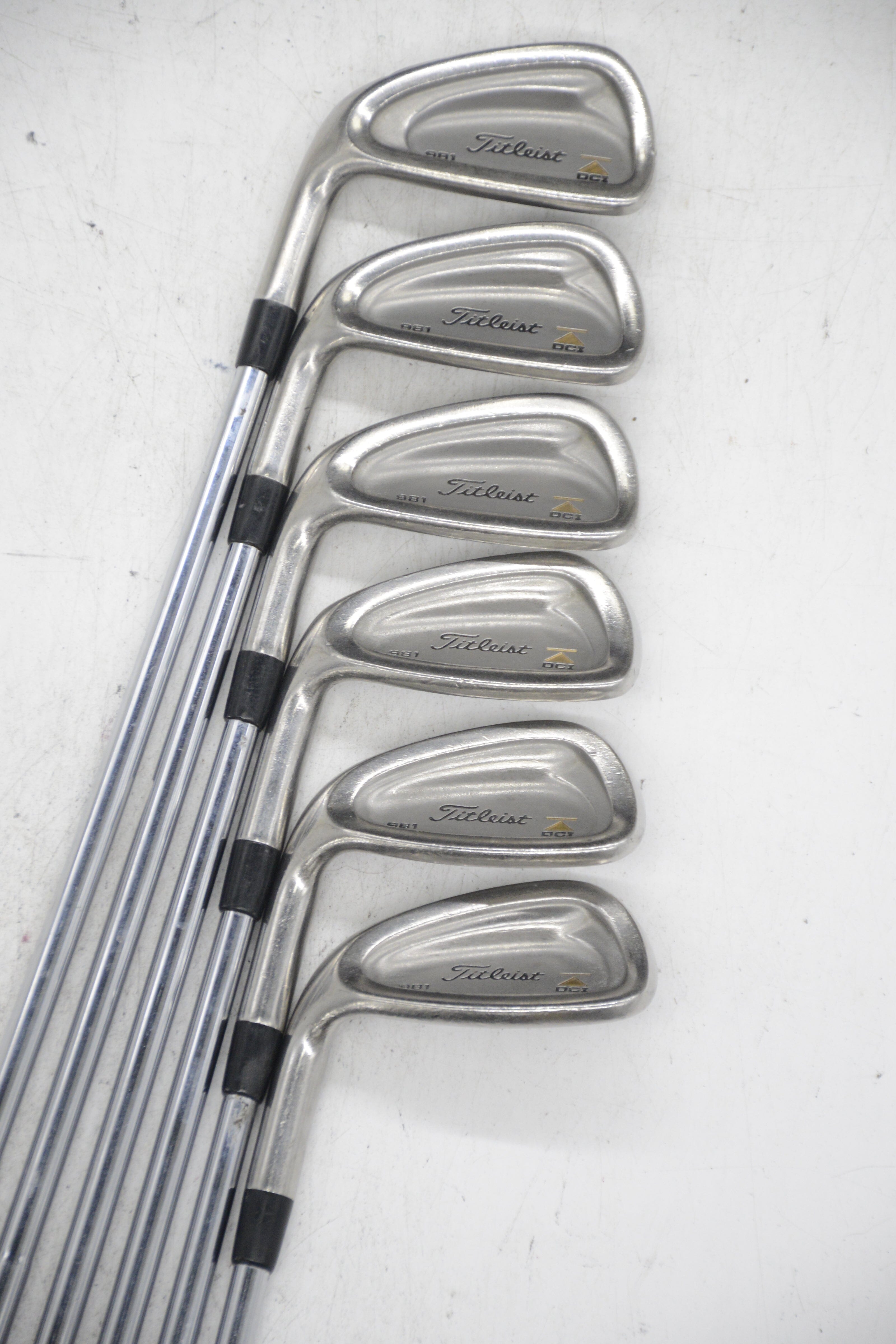 Lefty Titleist DCI 981 4, 6-PW Iron Set S Flex +0.25" Golf Clubs GolfRoots 