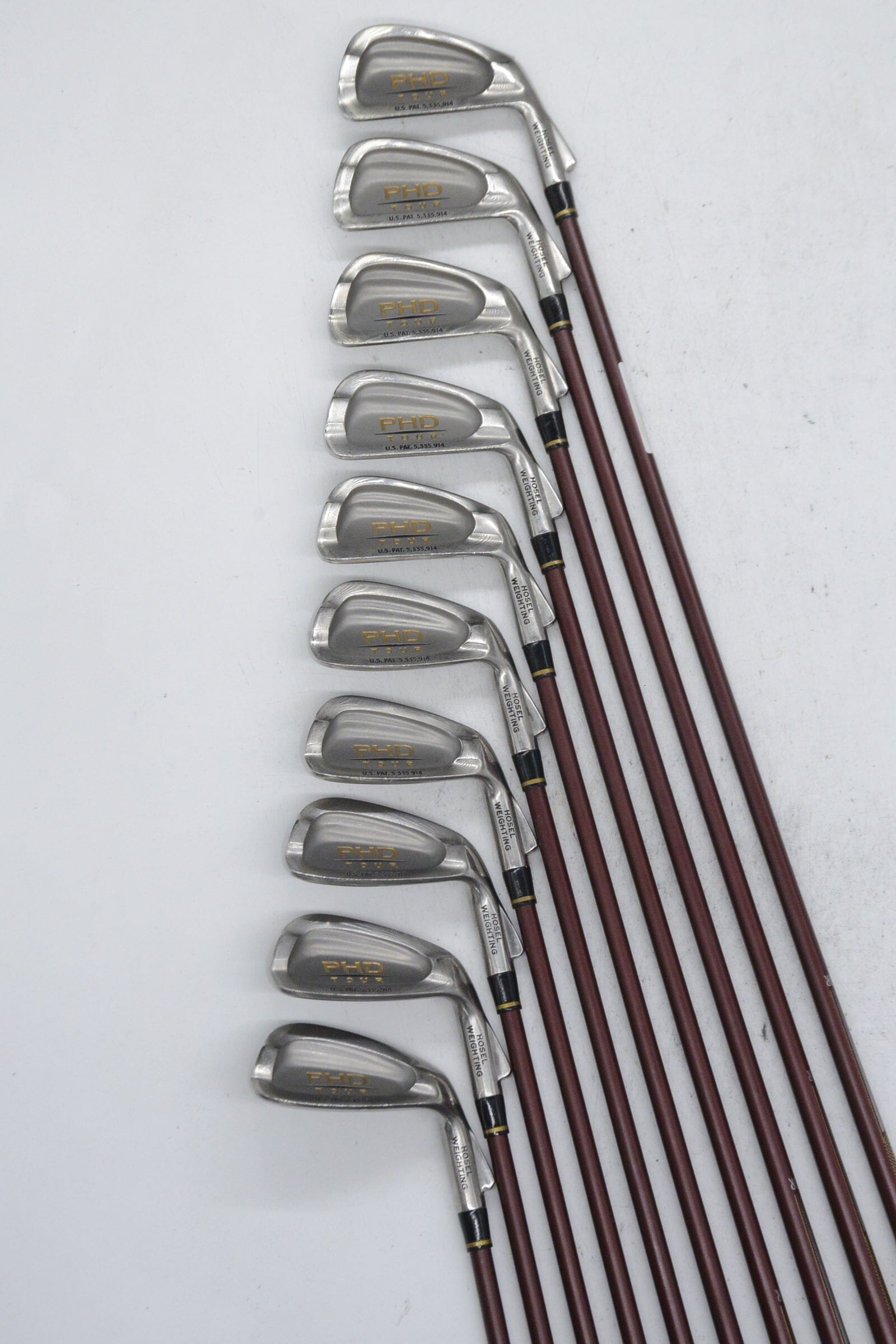 Palmer PHD Tour 3-SW Iron Set SR Flex -0.25" Golf Clubs GolfRoots 