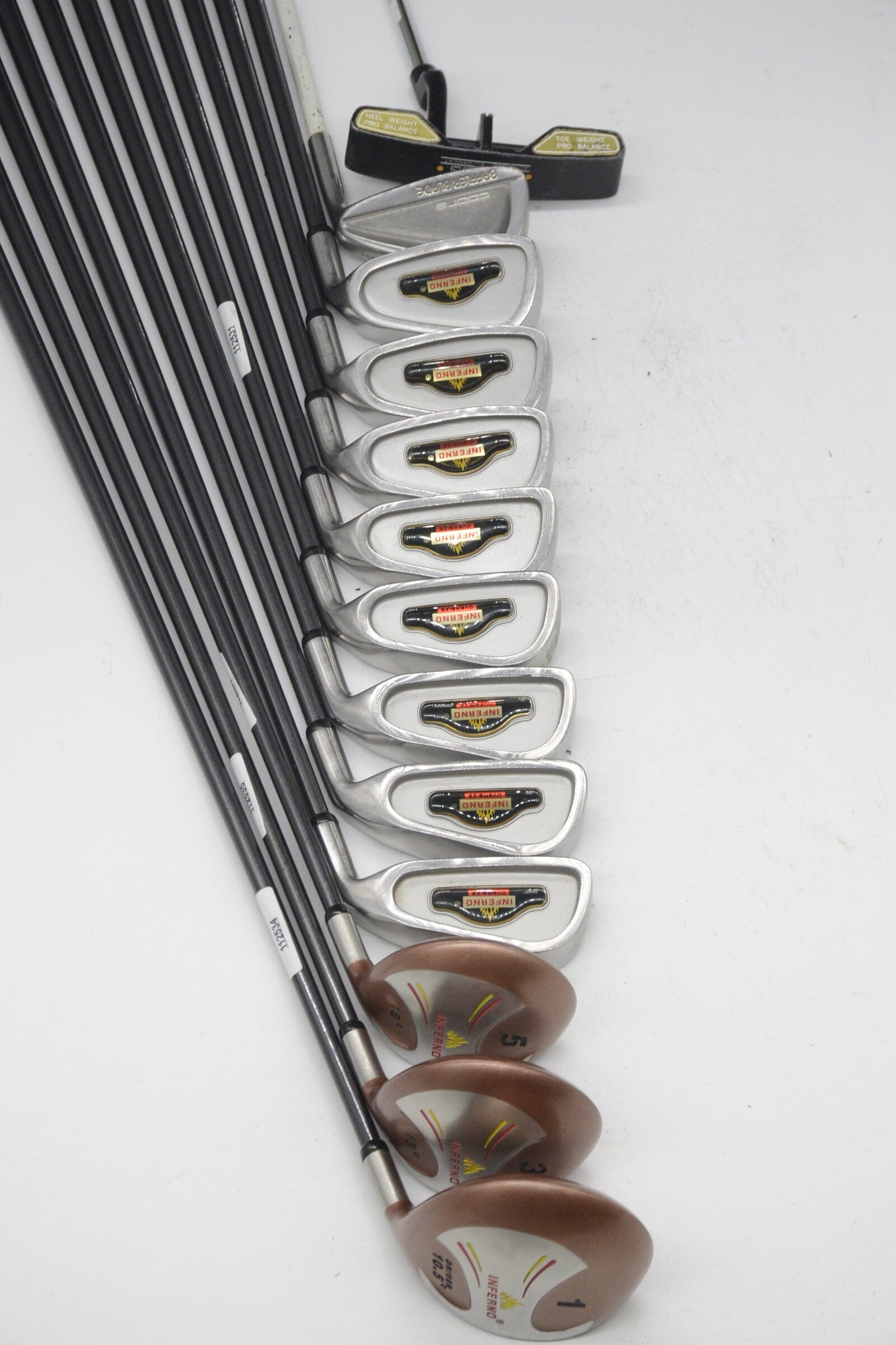 Women's Inferno Oversize Mixed Full Set W Flex Std Length Golf Clubs GolfRoots 