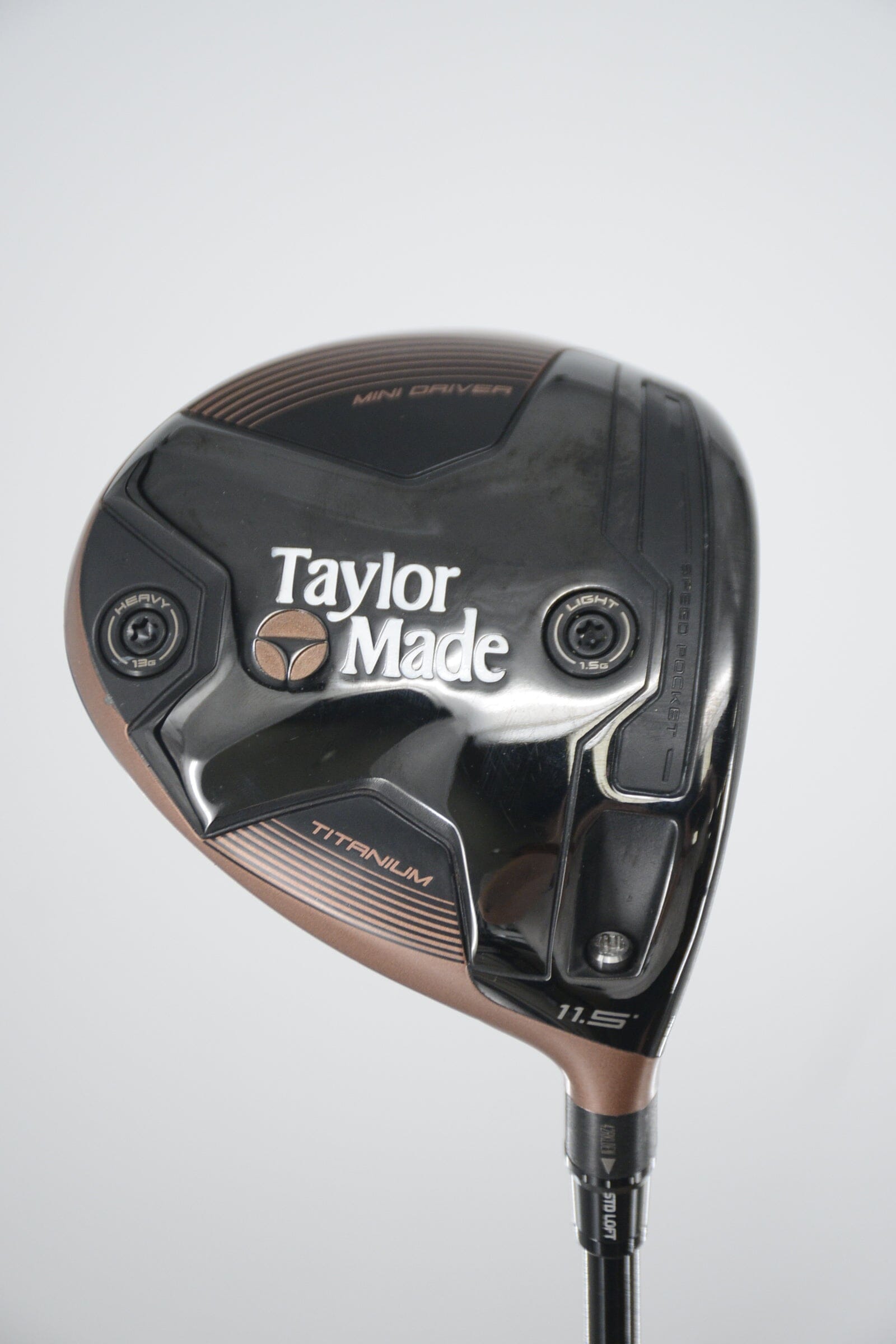 TaylorMade BRNR Mini Copper 11.5 Degree Driver S Flex 43.5"