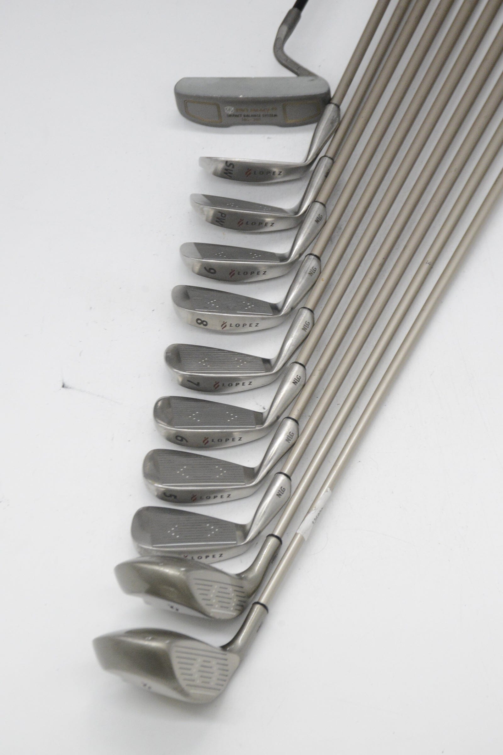 Women's Nancy Lopez Albany Series Mixed Full Set W Flex -0.25" Golf Clubs GolfRoots 