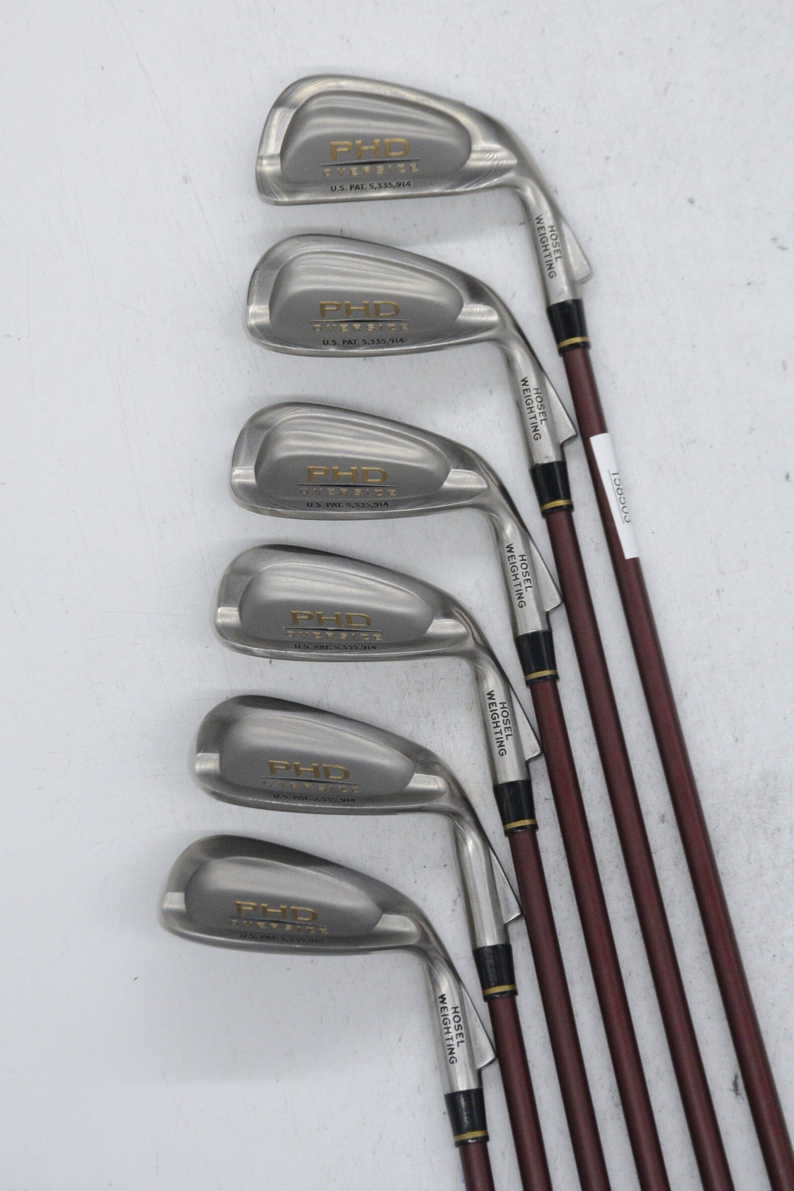 Palmer PHD Oversize 6, 8-SW Iron Set SR Flex -0.5" Golf Clubs GolfRoots 