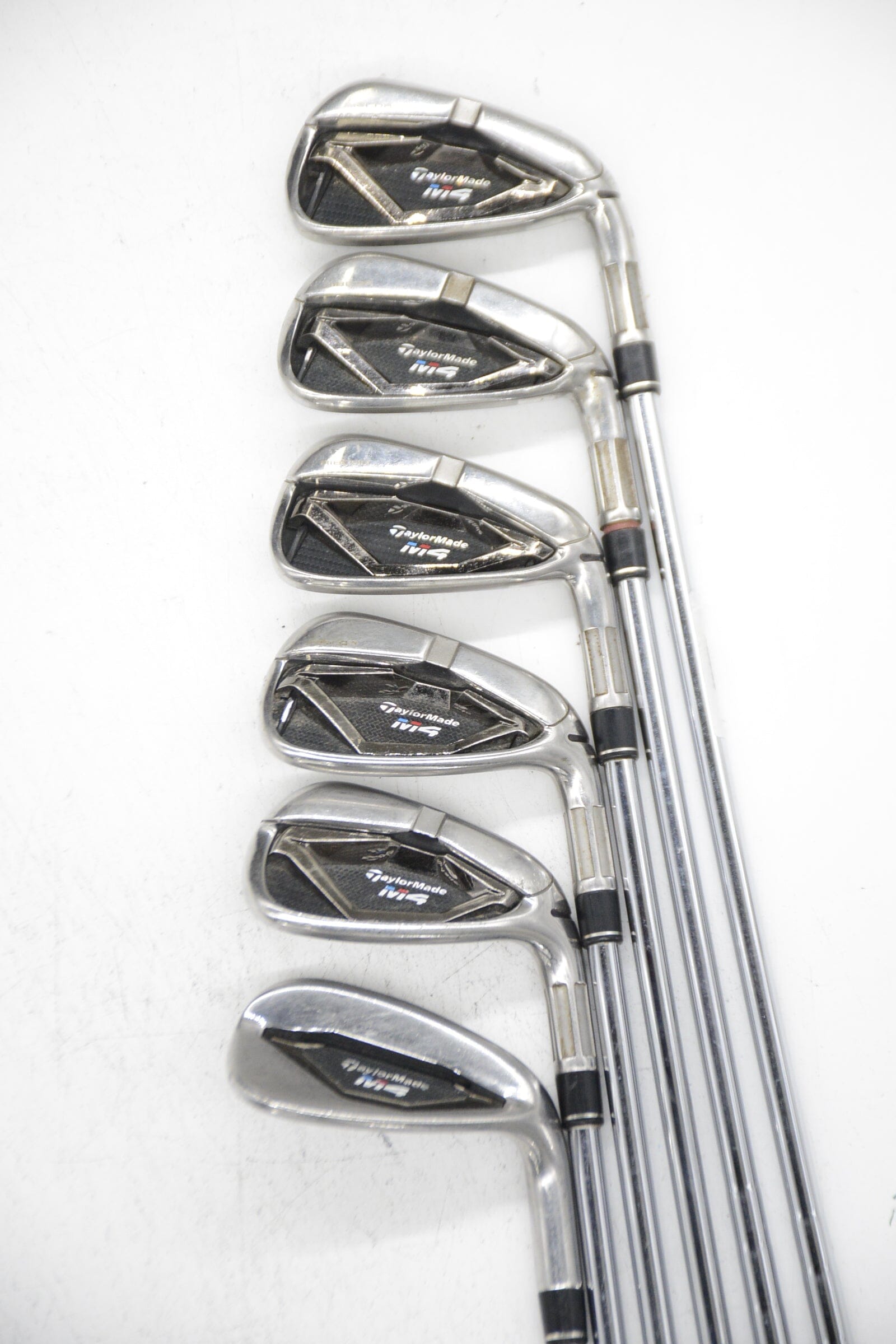 TaylorMade M4 2018 5-9, AW Iron Set R Flex +0.25" Golf Clubs GolfRoots 