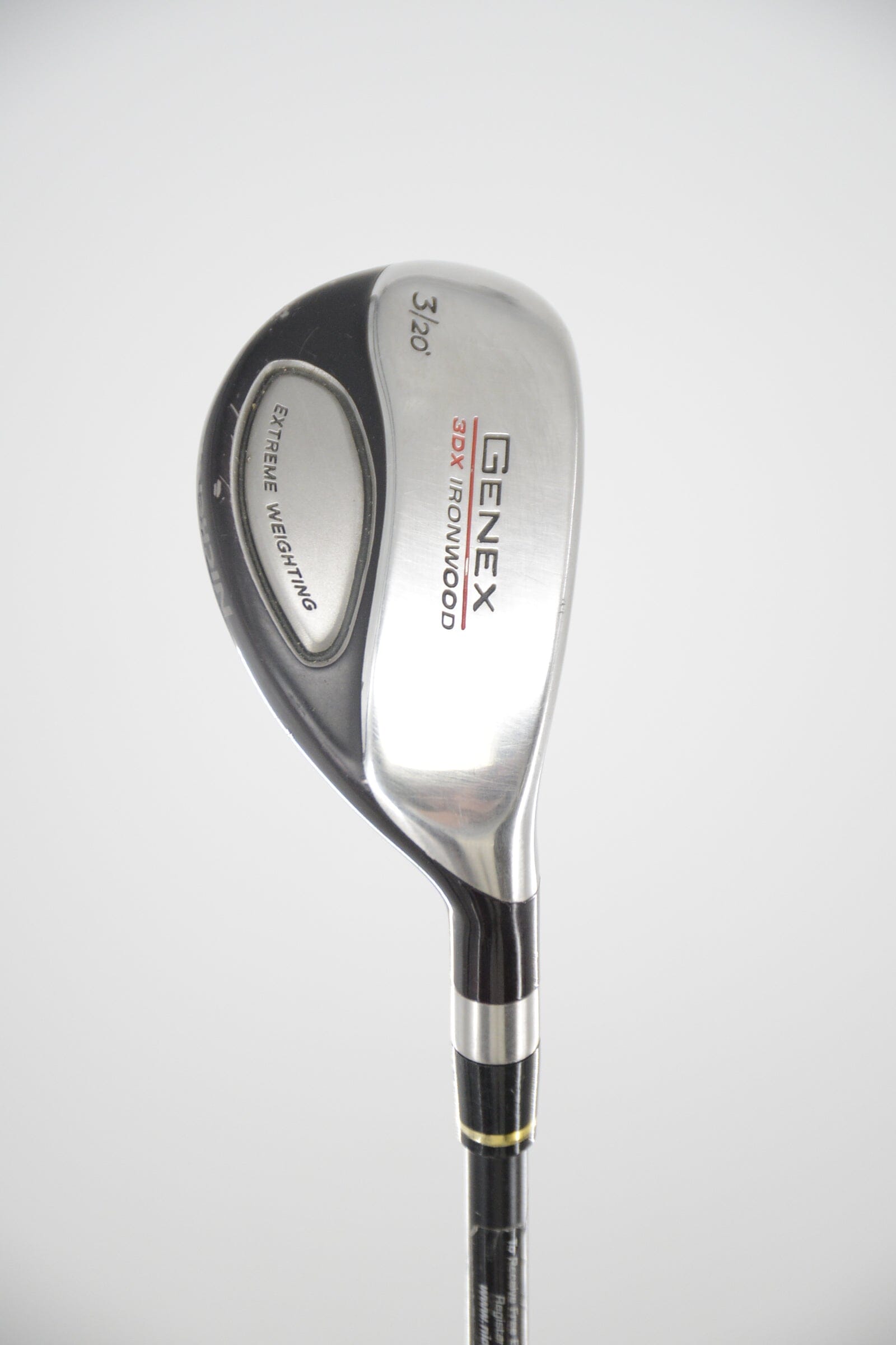 Nickent Genex 3Dx Ironwood 3 Hybrid R Flex 40.25" Golf Clubs GolfRoots 