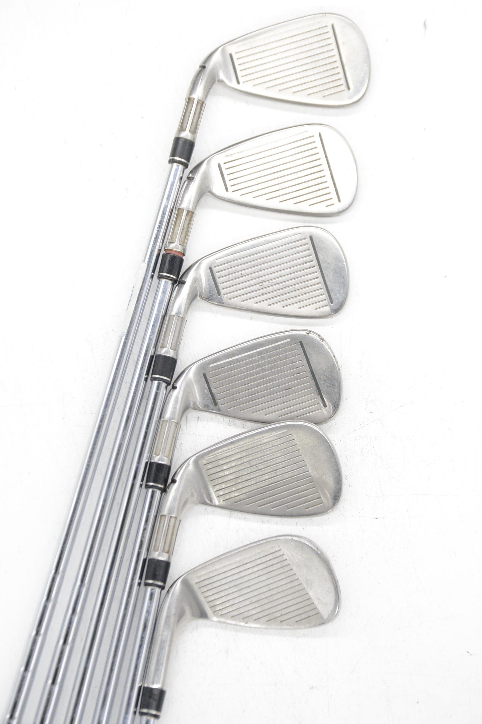 TaylorMade M4 2018 5-9, AW Iron Set R Flex +0.25" Golf Clubs GolfRoots 