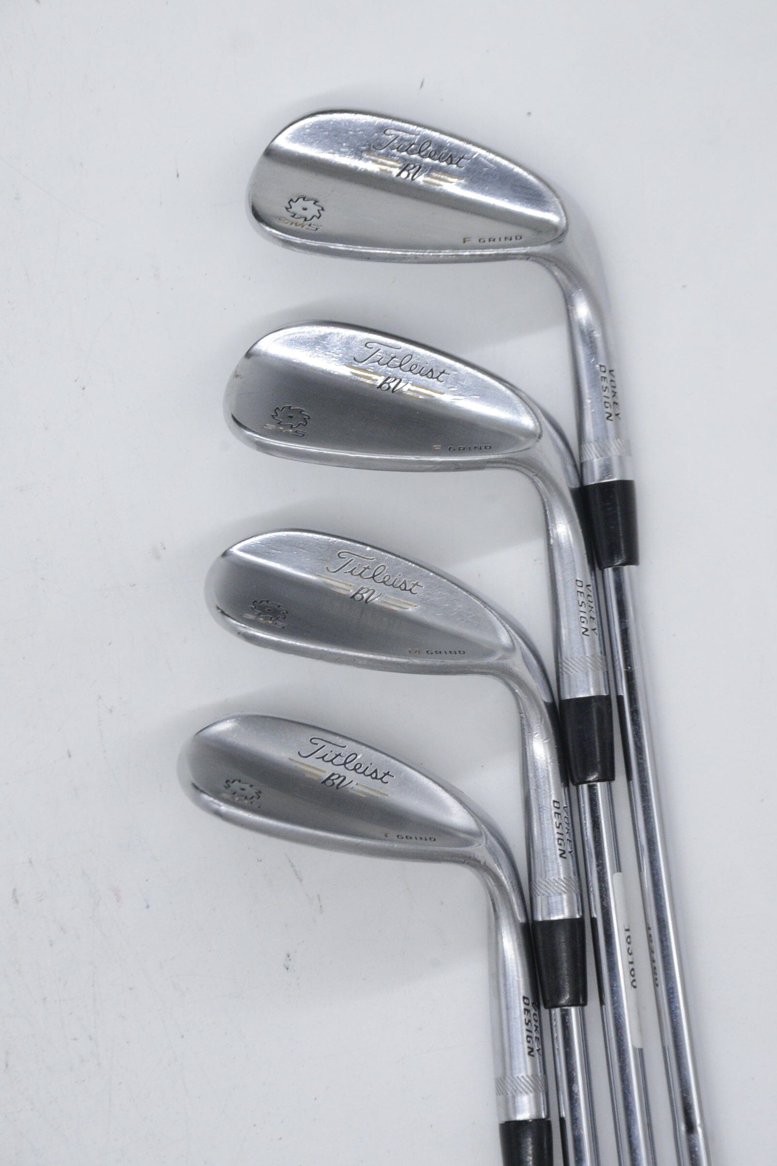 Titleist Vokey SM5 Tour Chrome 46, 52, 58, 62 Degree Wedge Set Wedge Flex Golf Clubs GolfRoots 