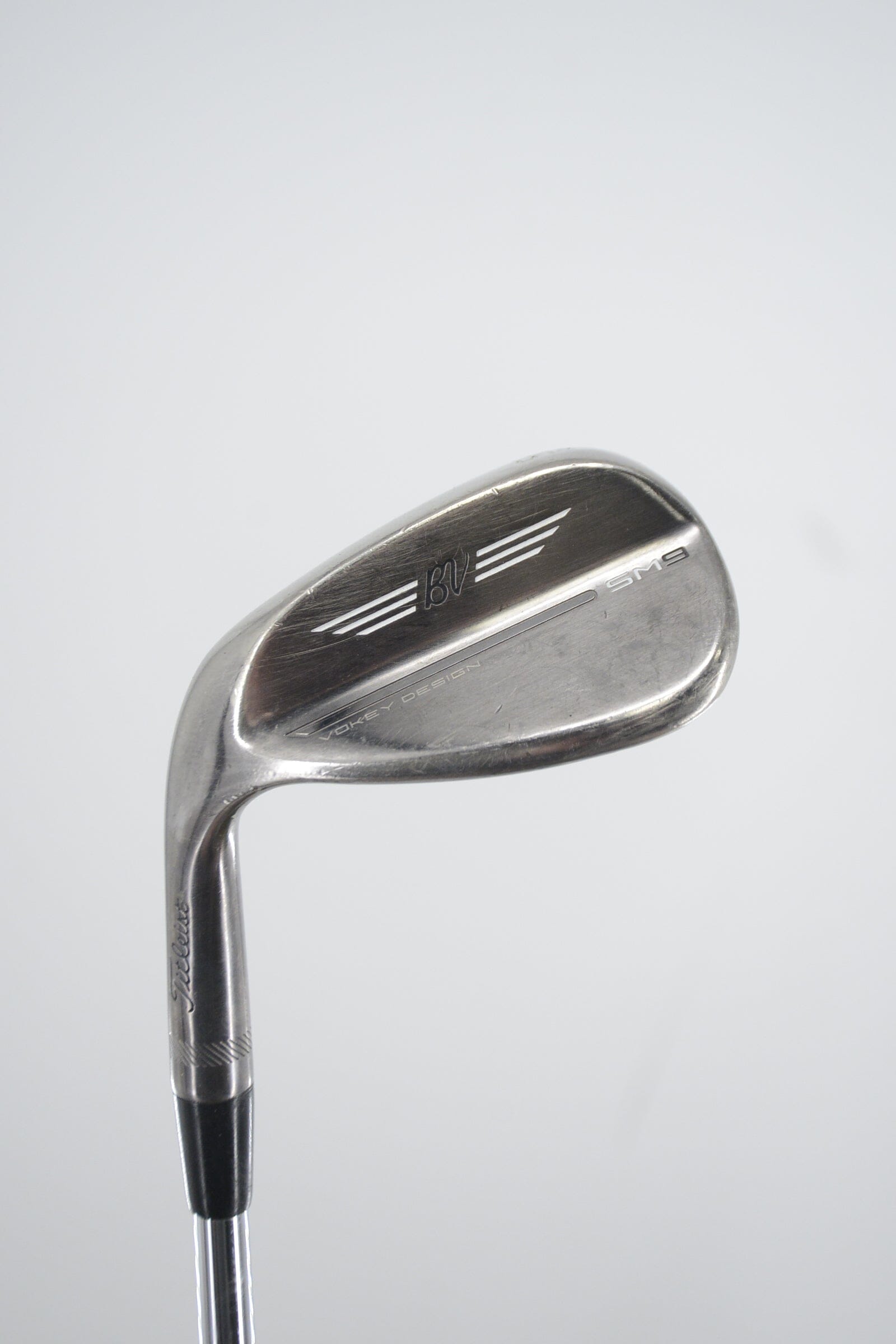 Lefty Titleist Vokey SM9 Brushed Steel 56 Degree Wedge Wedge Flex 35" Golf Clubs GolfRoots 