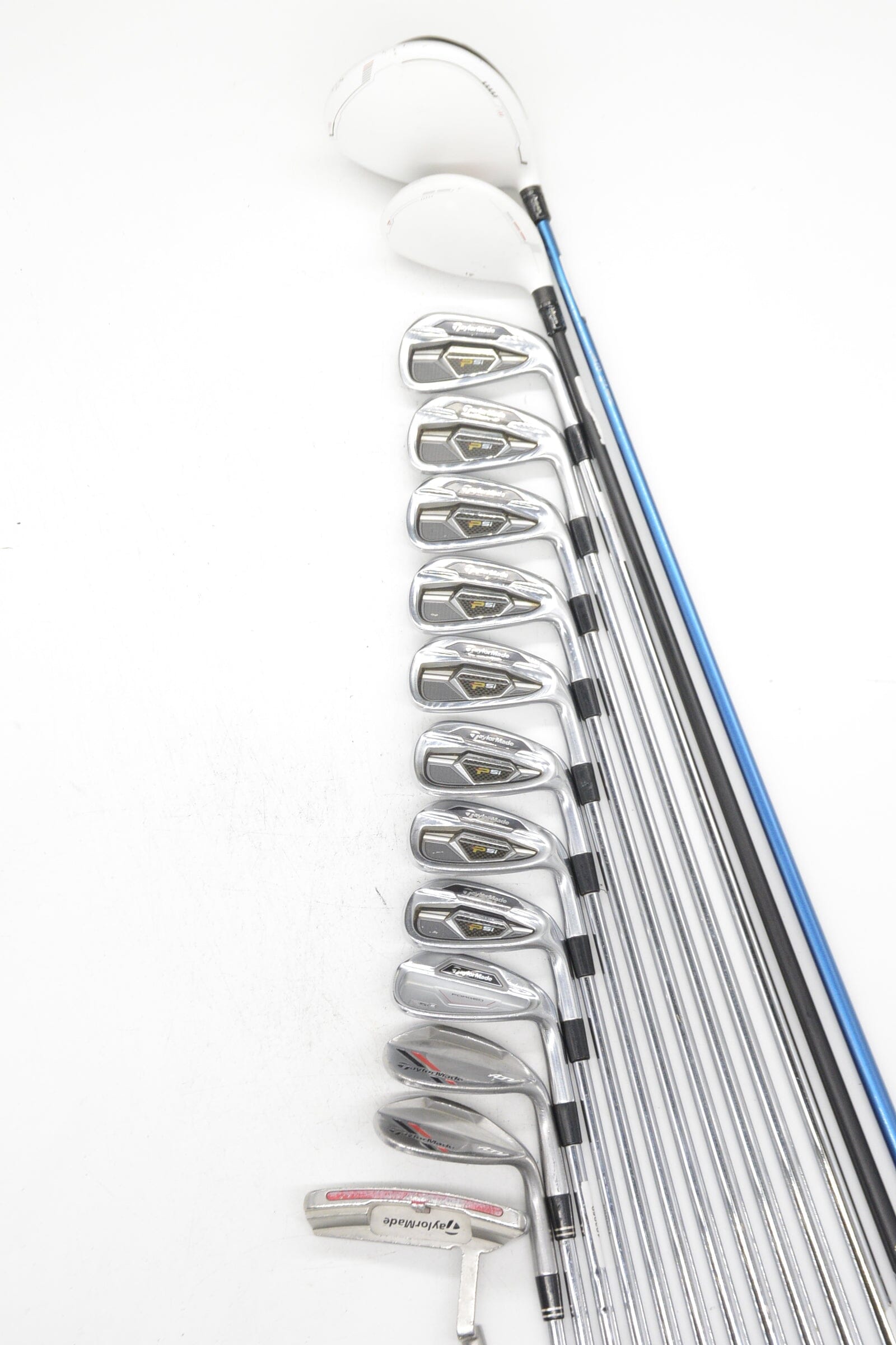 TaylorMade PSi Mixed Full Set S Flex Std Length Golf Clubs GolfRoots 