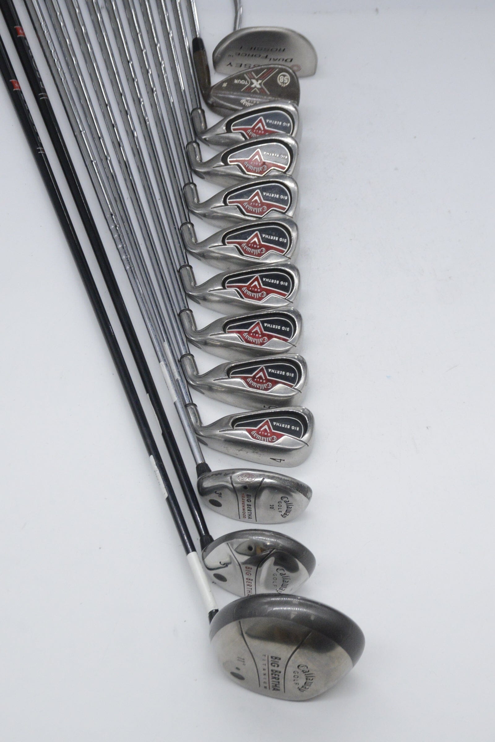 Callaway Big Bertha 2006 Mixed Full Set R Flex -0.25"