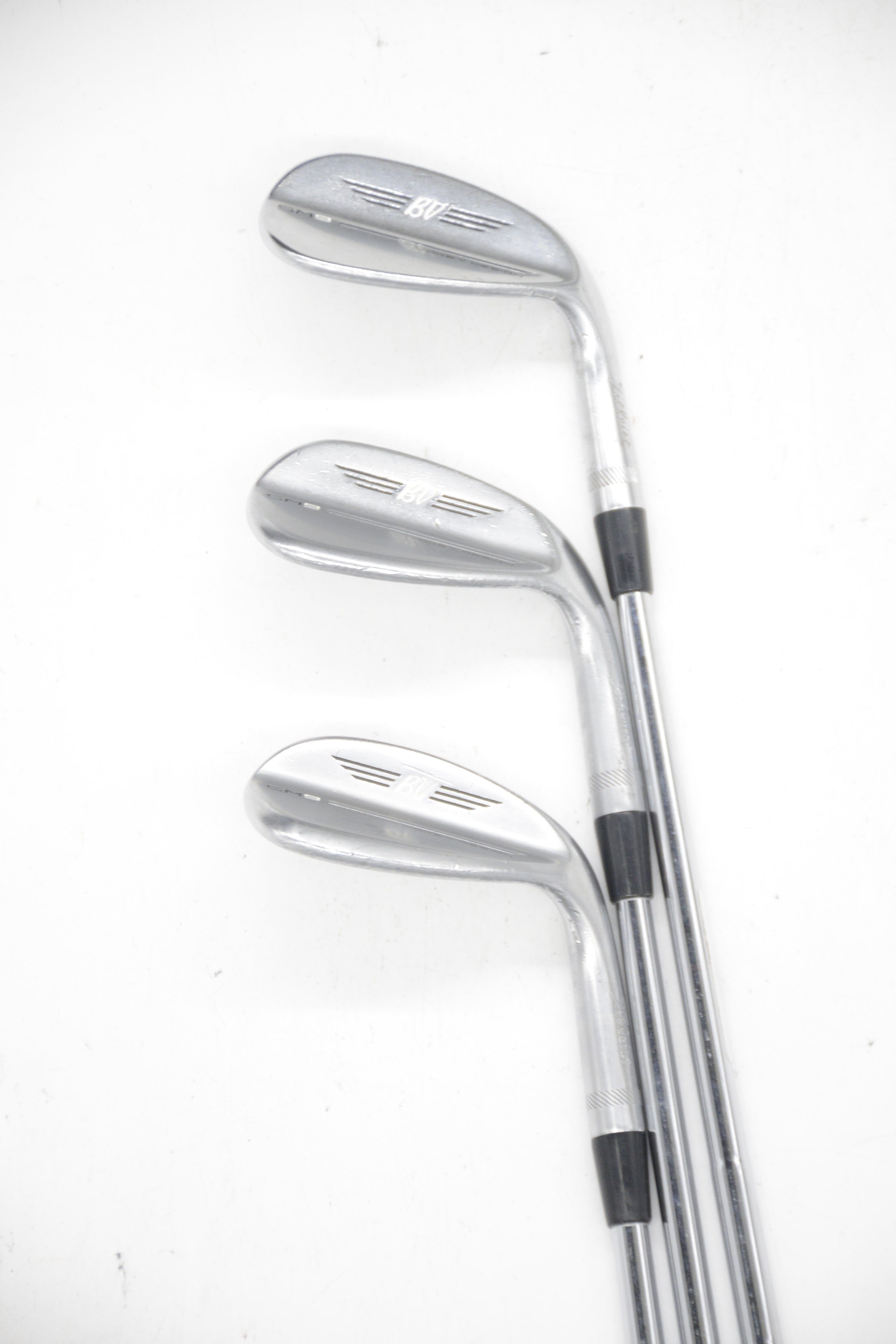 Titleist Vokey SM9 Tour Chrome 50, 54, 58 Degree Wedge Set Wedge Flex Golf Clubs GolfRoots 