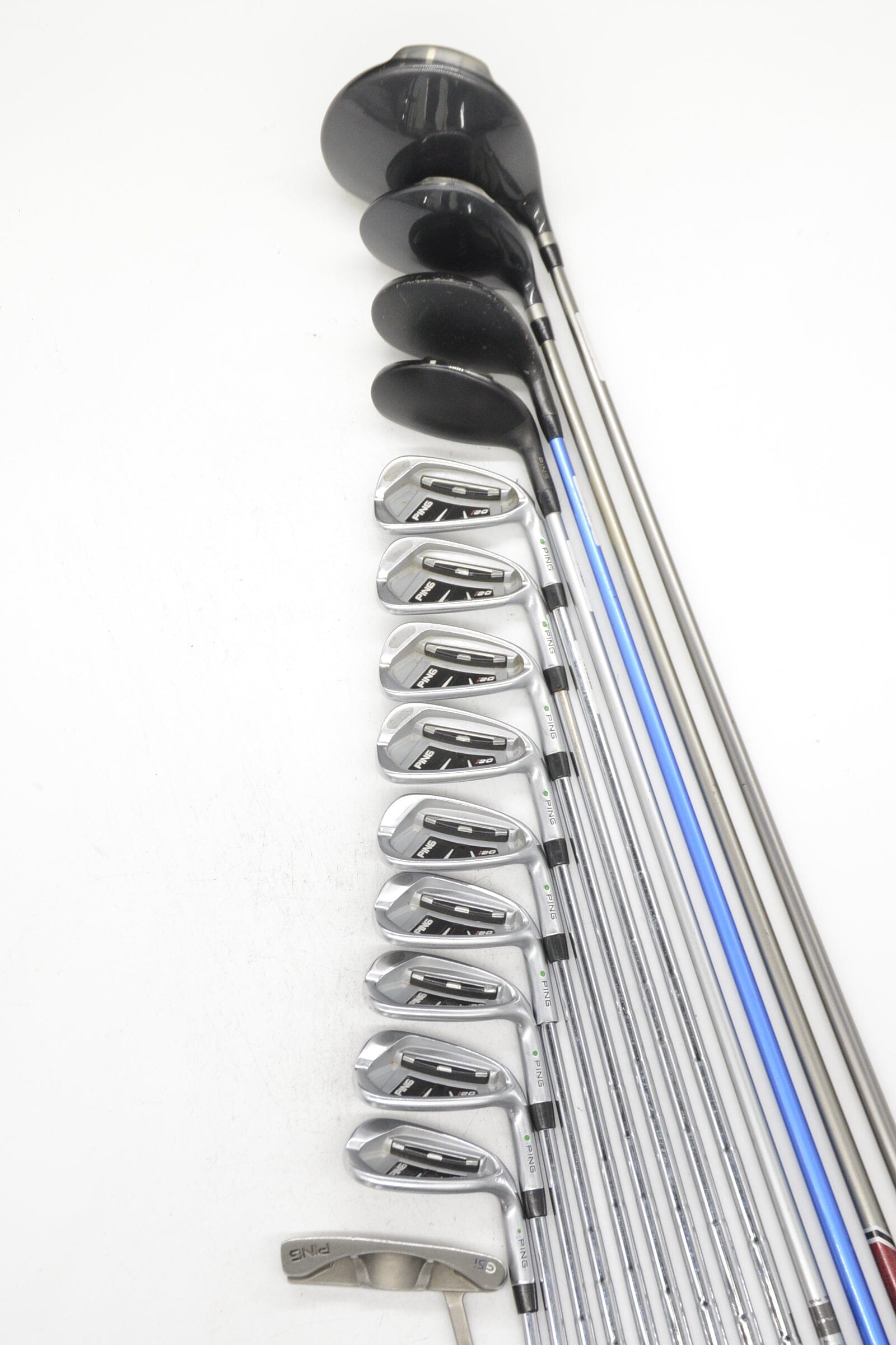 Ping I20 Mixed Full Set S Flex Std Length Golf Clubs GolfRoots 