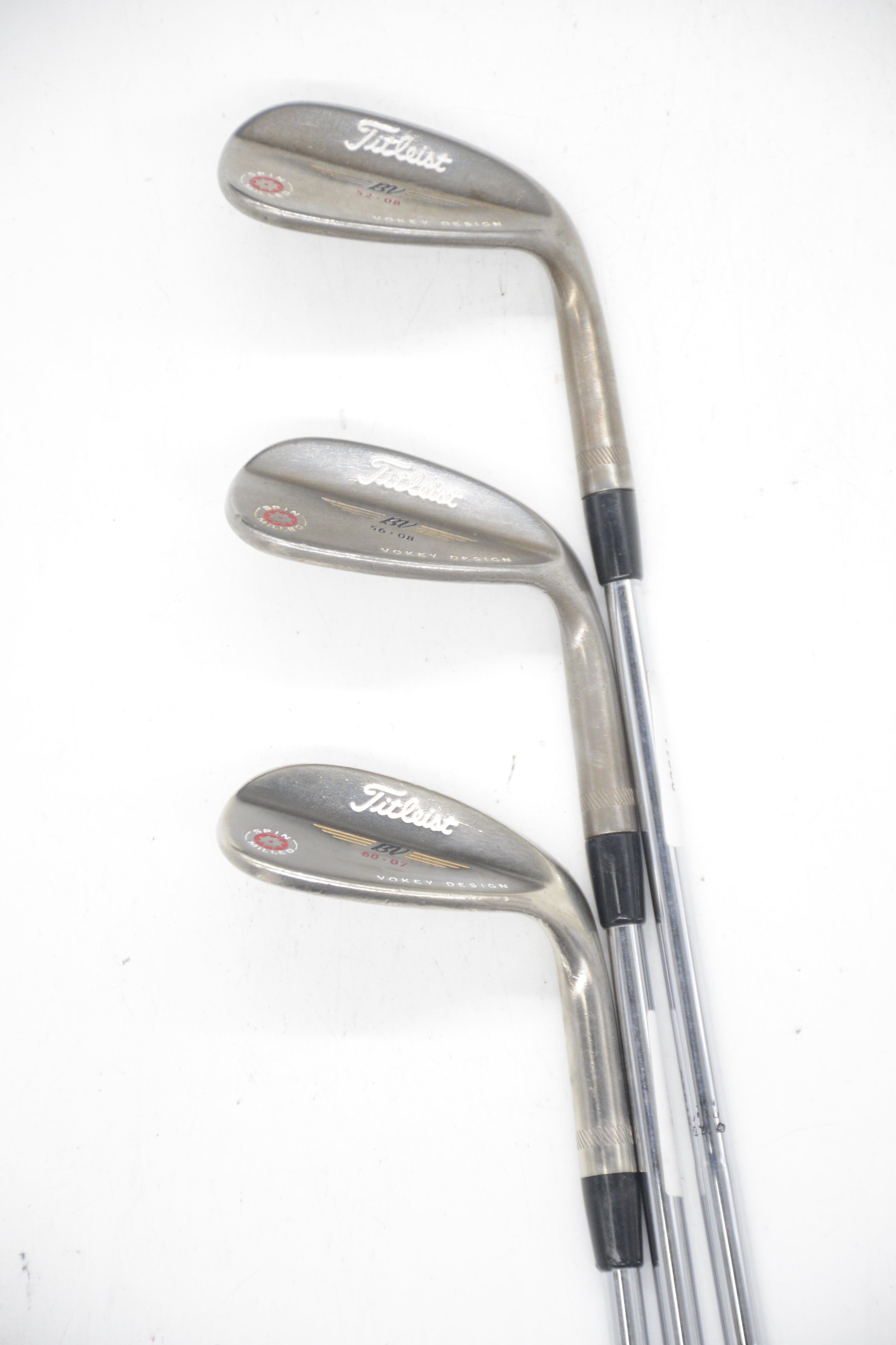 Titleist Vokey Spin Milled 52, 56, 60 Degree Wedge Set Wedge Flex Golf Clubs GolfRoots 