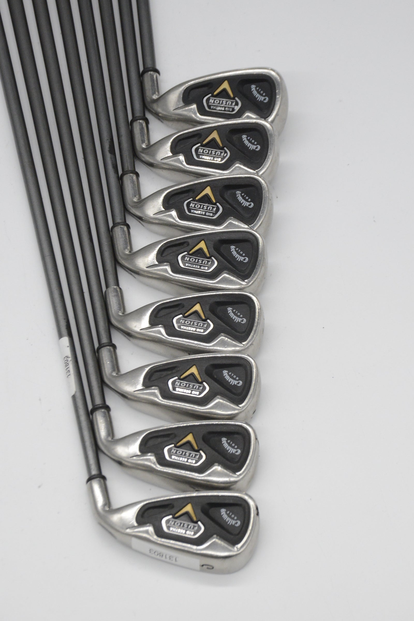 Callaway Big Bertha Fusion 3-PW Iron Set R Flex -0.5"