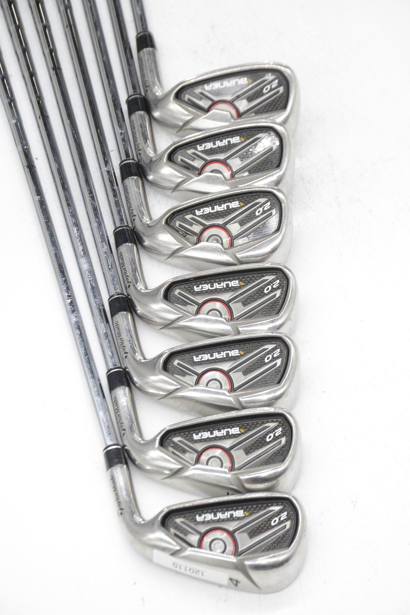 TaylorMade Burner 2.0 4-PW Iron Set S Flex +0.25" Golf Clubs GolfRoots 