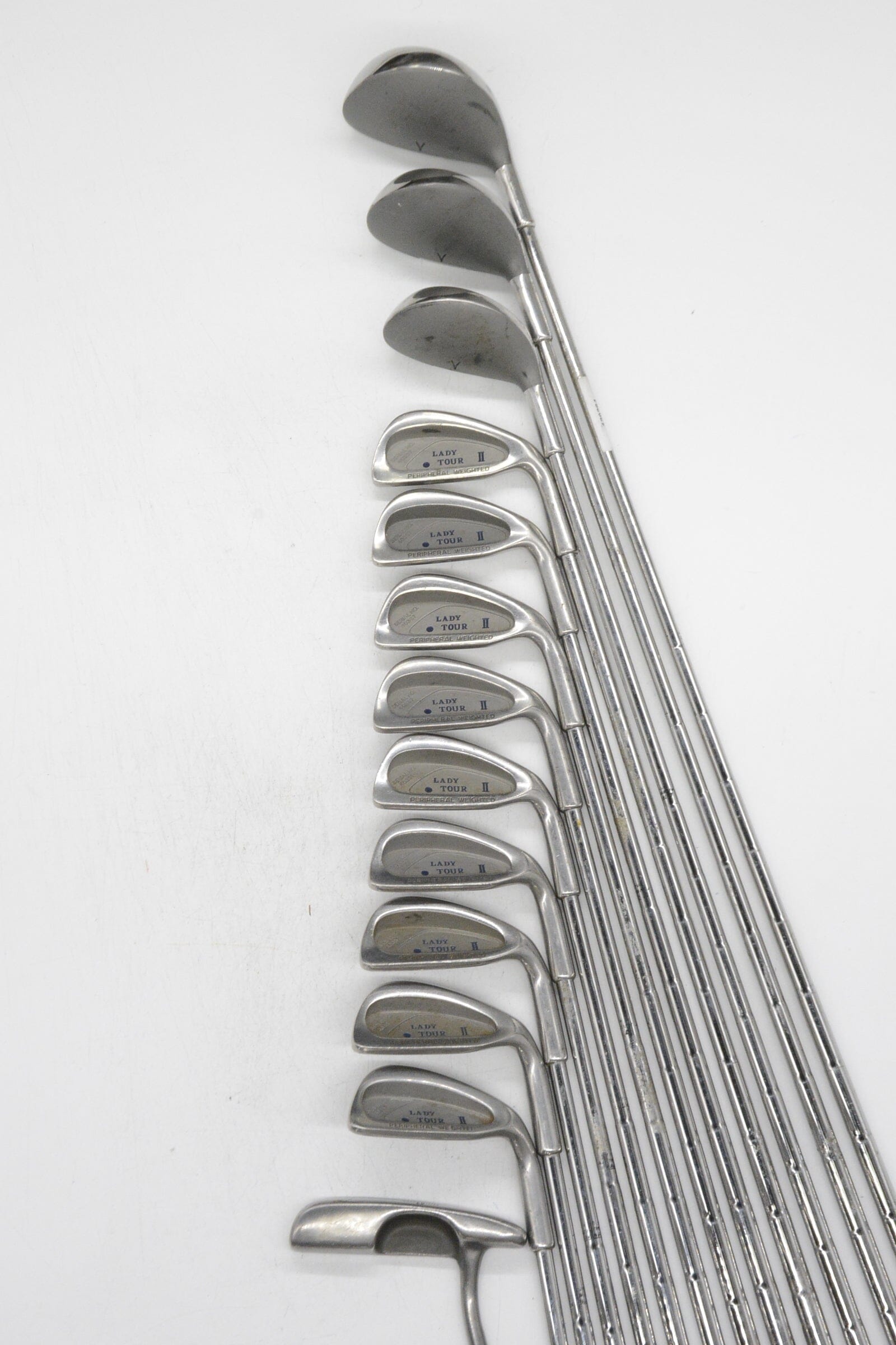 Women's GolfSmith Lady Tour II Mixed Full Set W Flex +0.5" Golf Clubs GolfRoots 