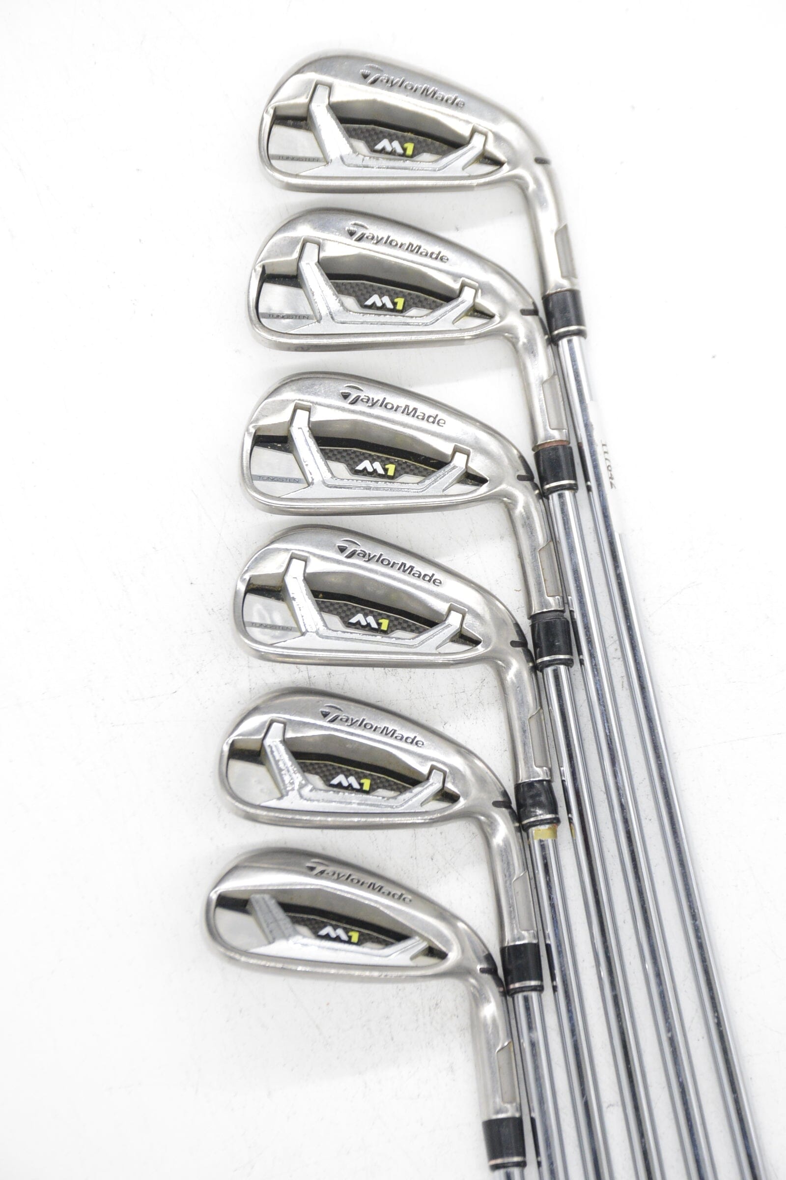 TaylorMade M1 4-8, PW Iron Set R Flex +0.5" Golf Clubs GolfRoots 