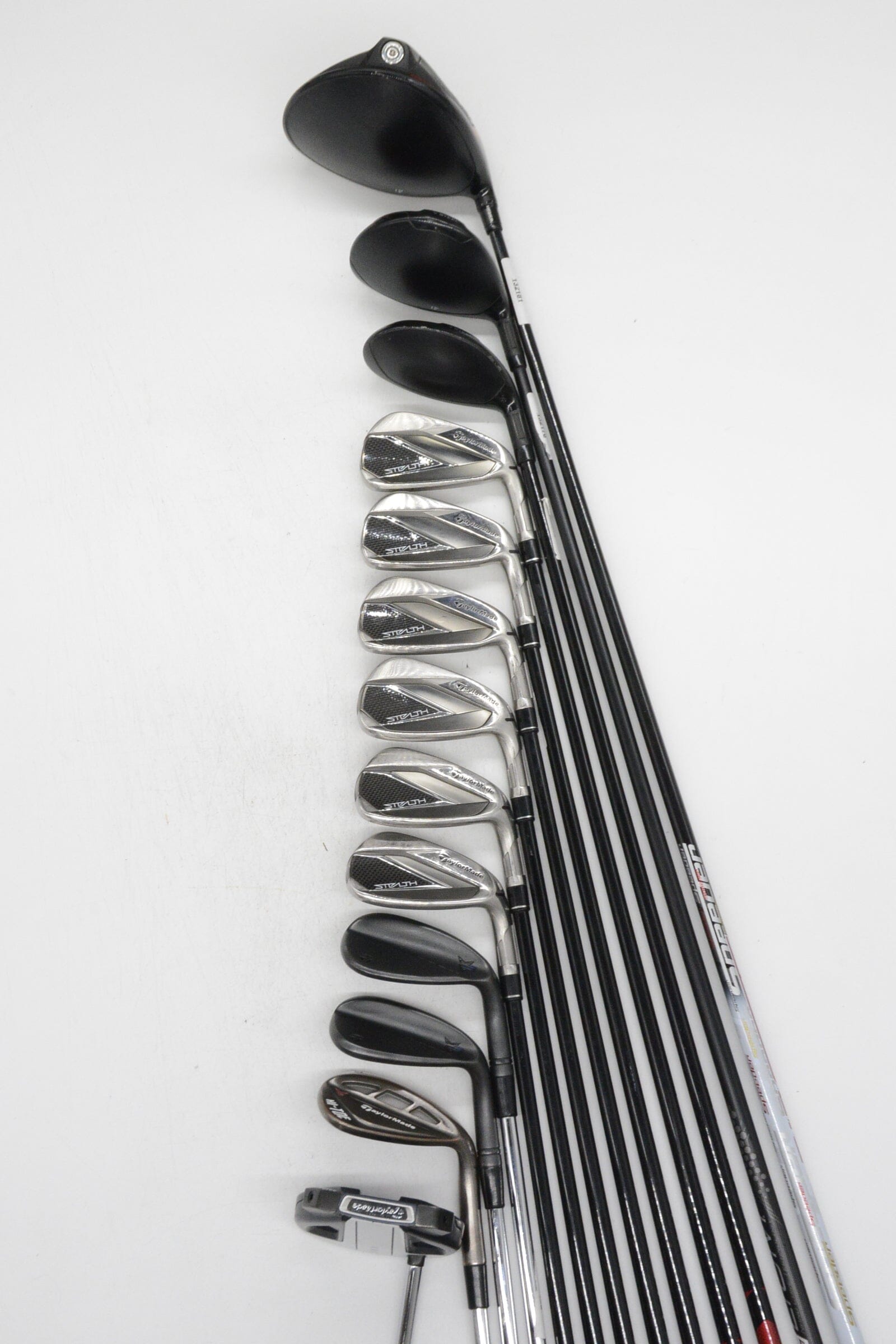 TaylorMade Stealth Mixed Full Set R Flex Std Length Golf Clubs GolfRoots 