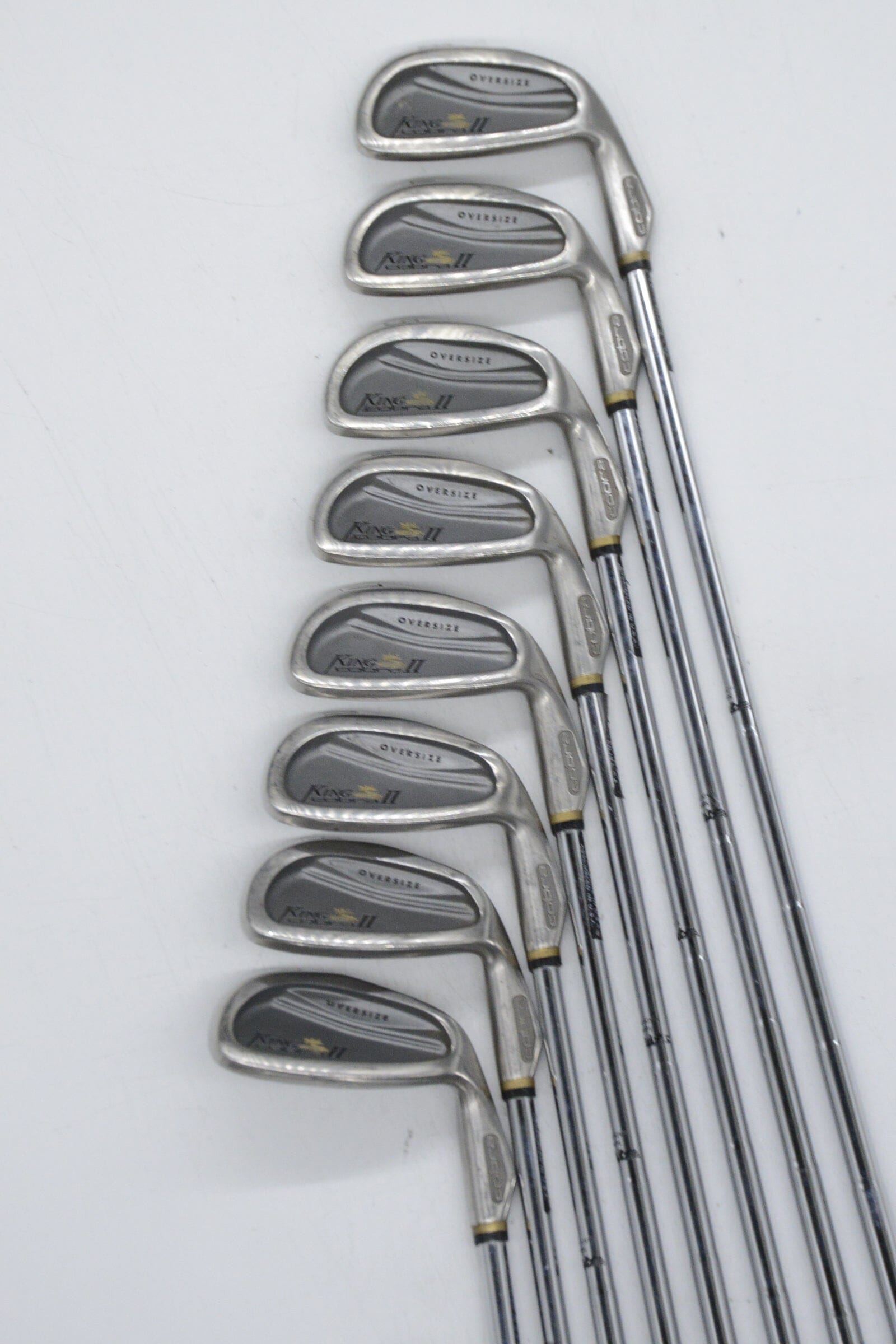 Cobra King Cobra 2 Oversize 3-PW Iron Set S Flex +0.25" Golf Clubs GolfRoots 