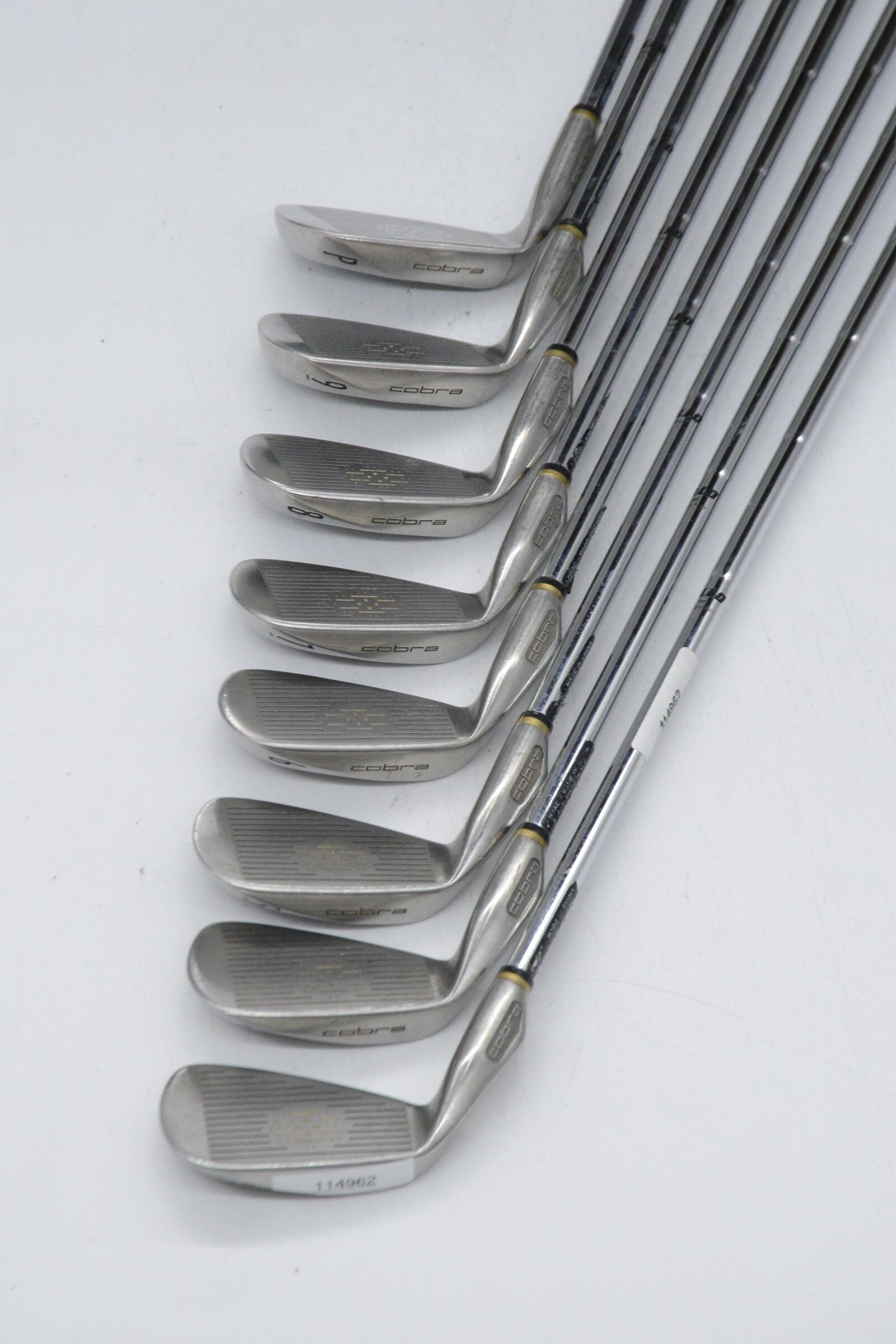 Cobra King Cobra 2 Oversize 3-PW Iron Set S Flex +0.25" Golf Clubs GolfRoots 