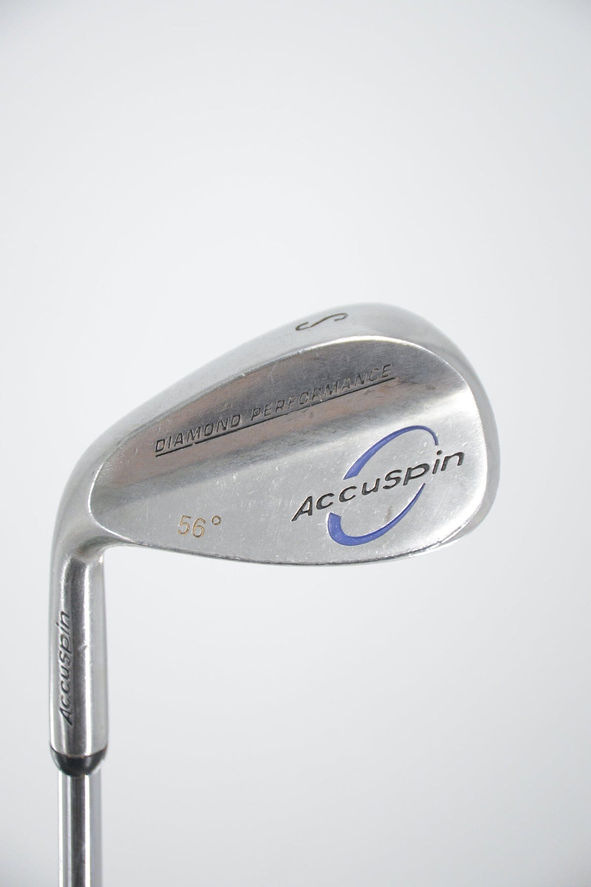 Lefty Accuspin Diamond face 56 Degree Wedge Wedge Flex 35.5" Golf Wedges Accuspin 