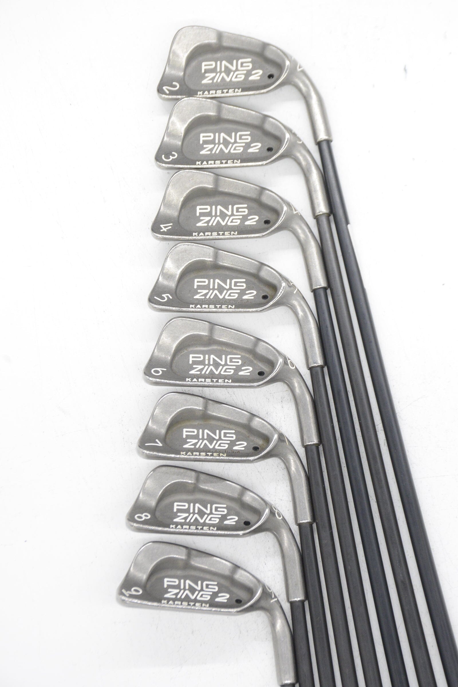 Ping Zing 2 2-9 Iron Set R Flex -0.5" Golf Clubs GolfRoots 