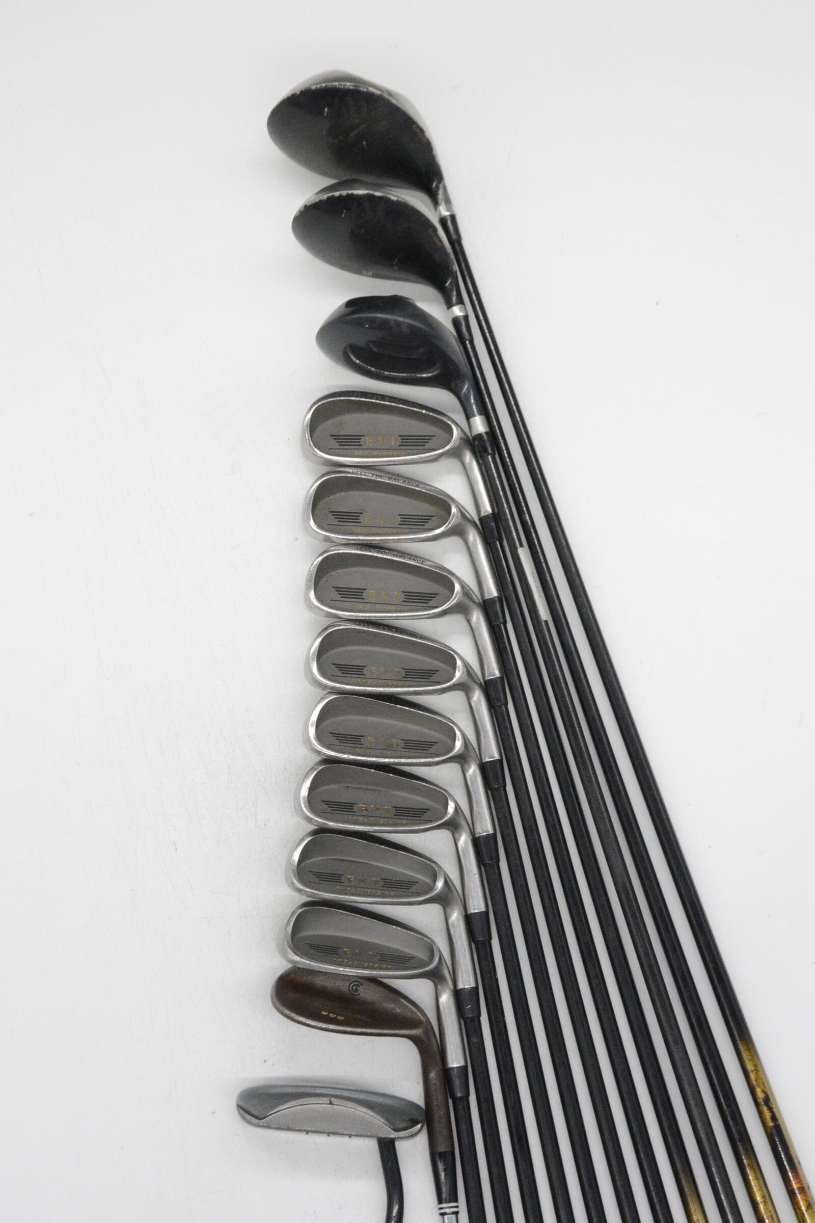 Kunnan EXT Mixed Full Set R Flex Std Length Golf Clubs GolfRoots 
