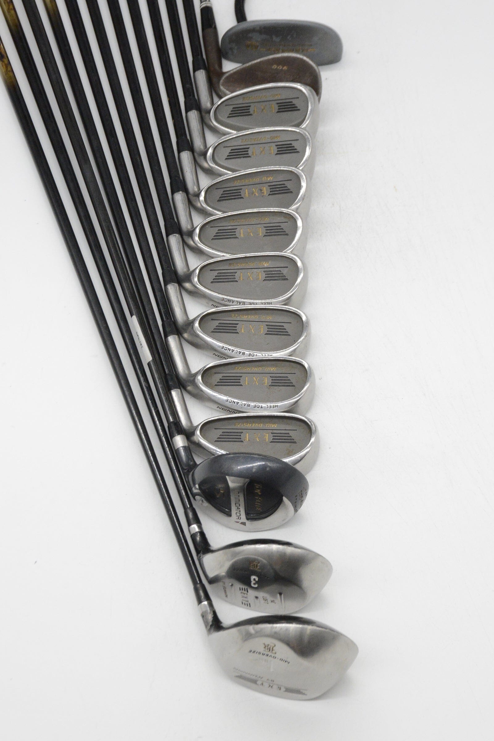 Kunnan EXT Mixed Full Set R Flex Std Length Golf Clubs GolfRoots 