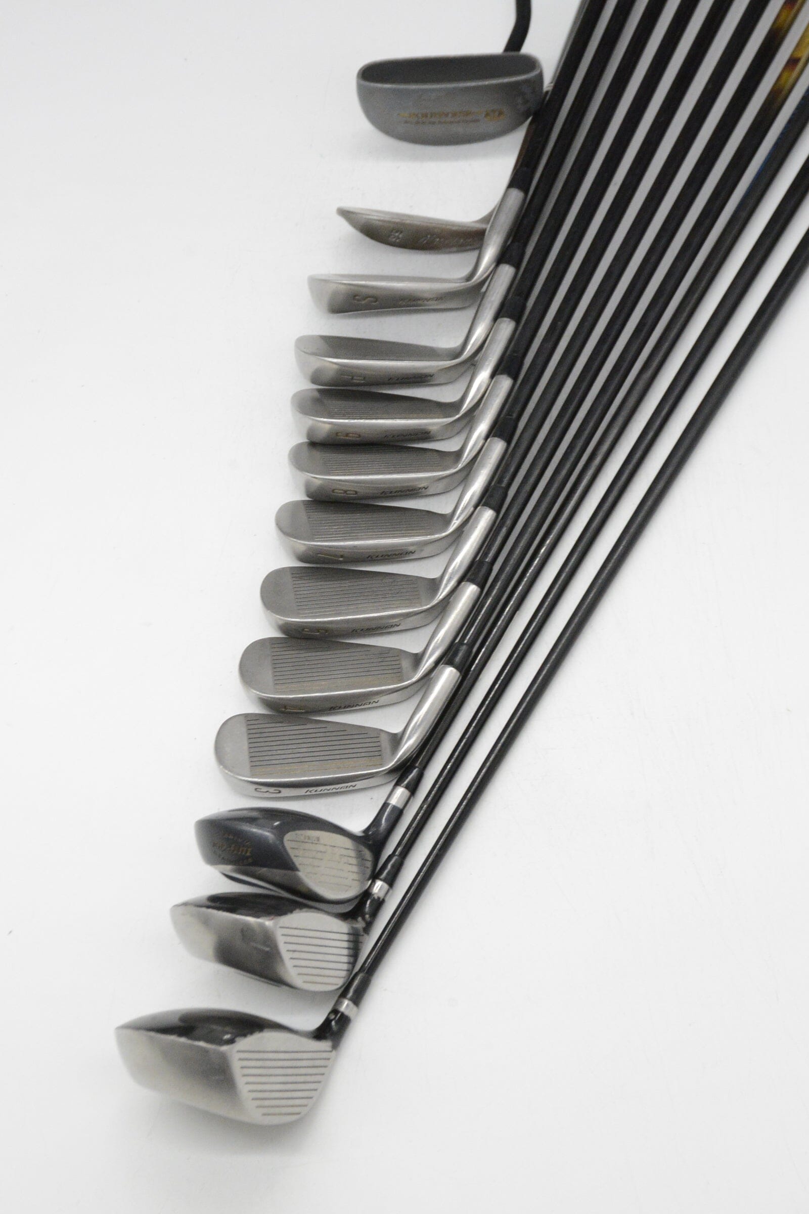 Kunnan EXT Mixed Full Set R Flex Std Length Golf Clubs GolfRoots 