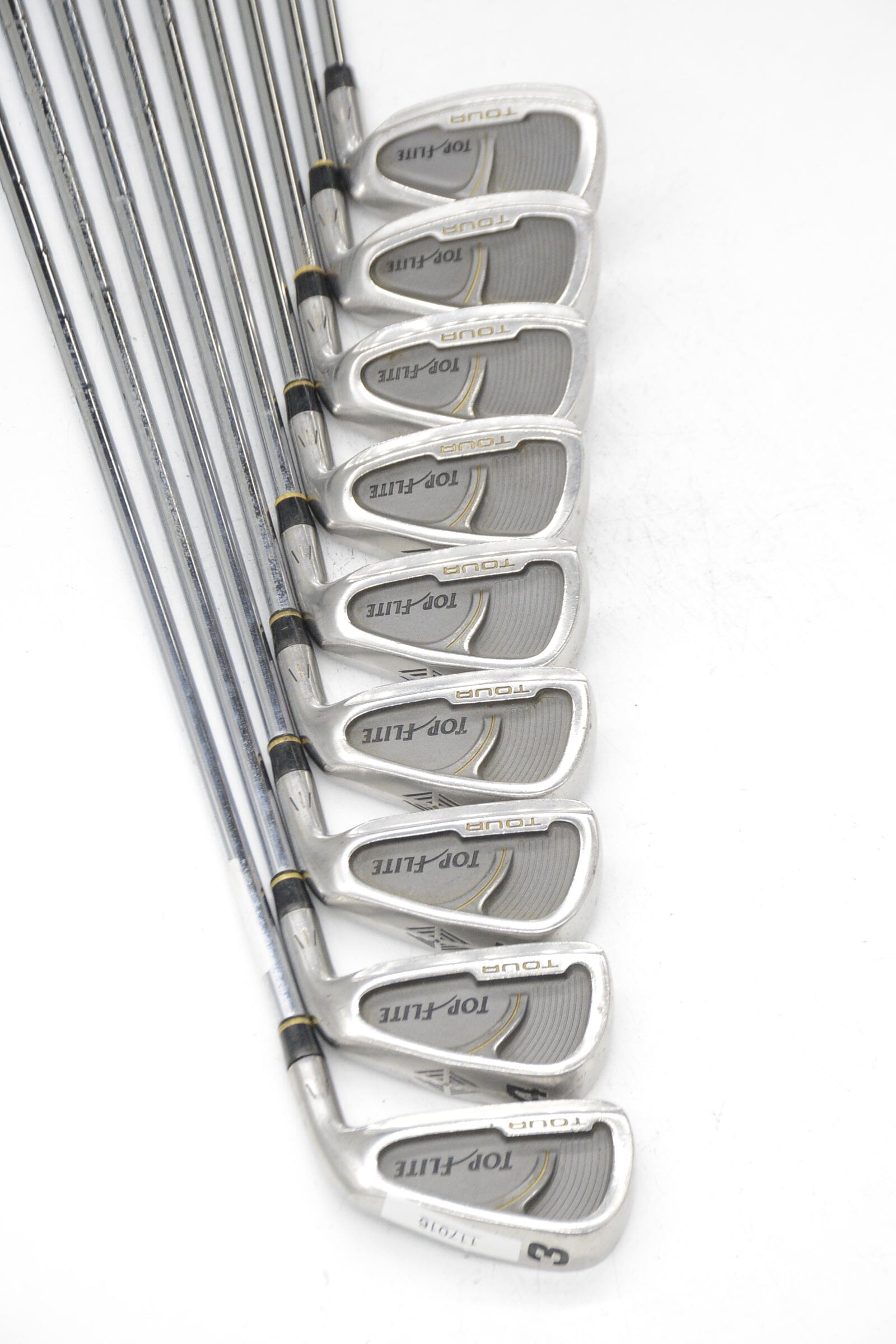 Top Flite Tour 3-PW, SW Iron Set R Flex -0.25" Golf Clubs GolfRoots 
