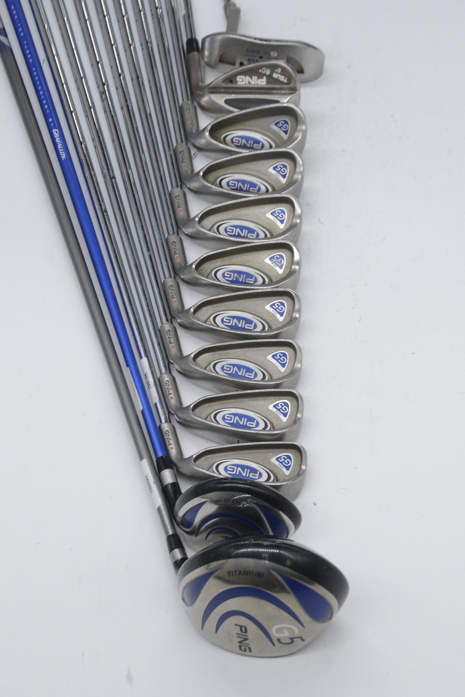 Ping G5 Mixed Full Set R Flex -0.75" Golf Clubs GolfRoots 