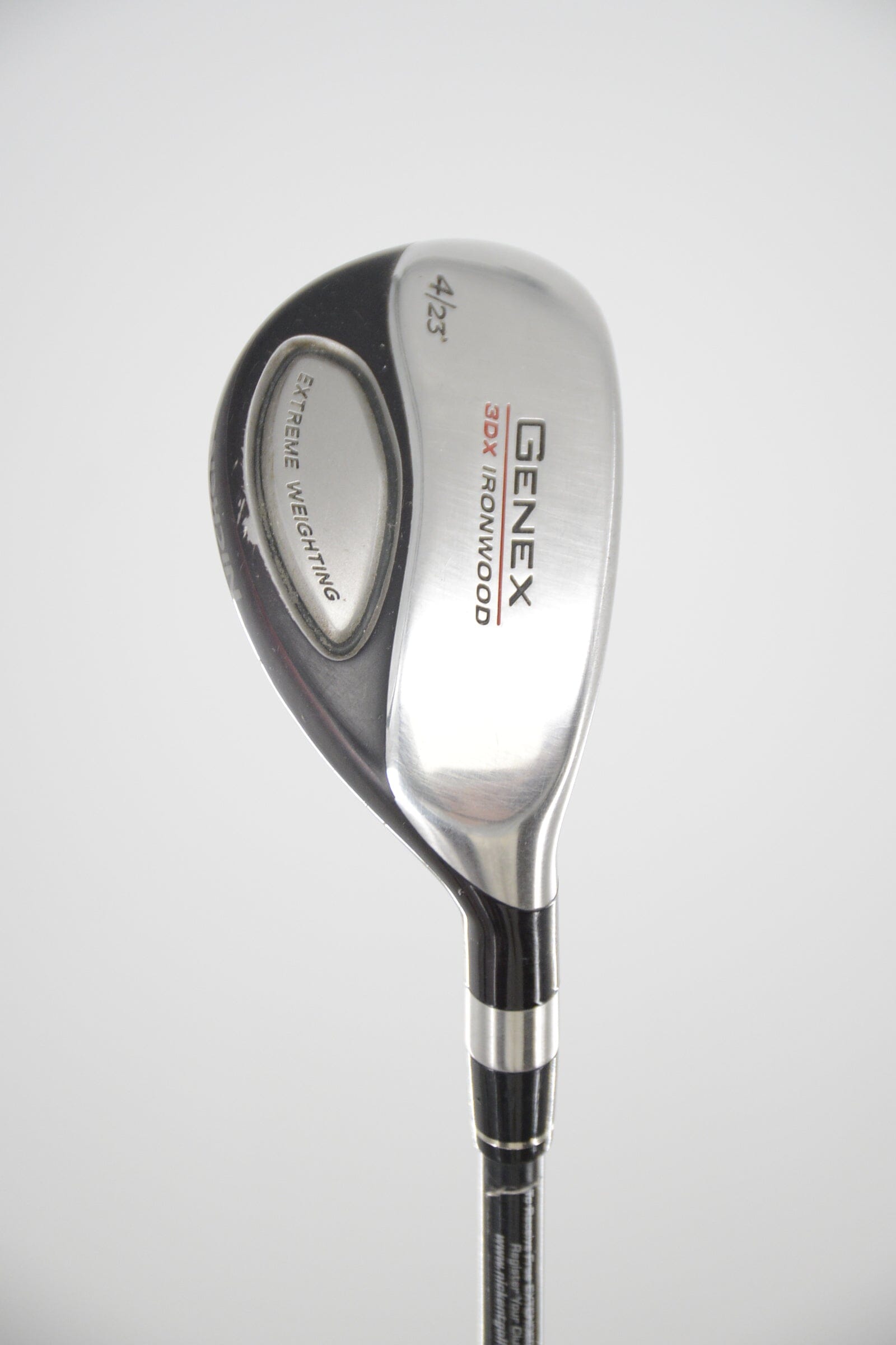 Nickent Genex 3Dx Ironwood 4 Hybrid R Flex 39.25" Golf Clubs GolfRoots 