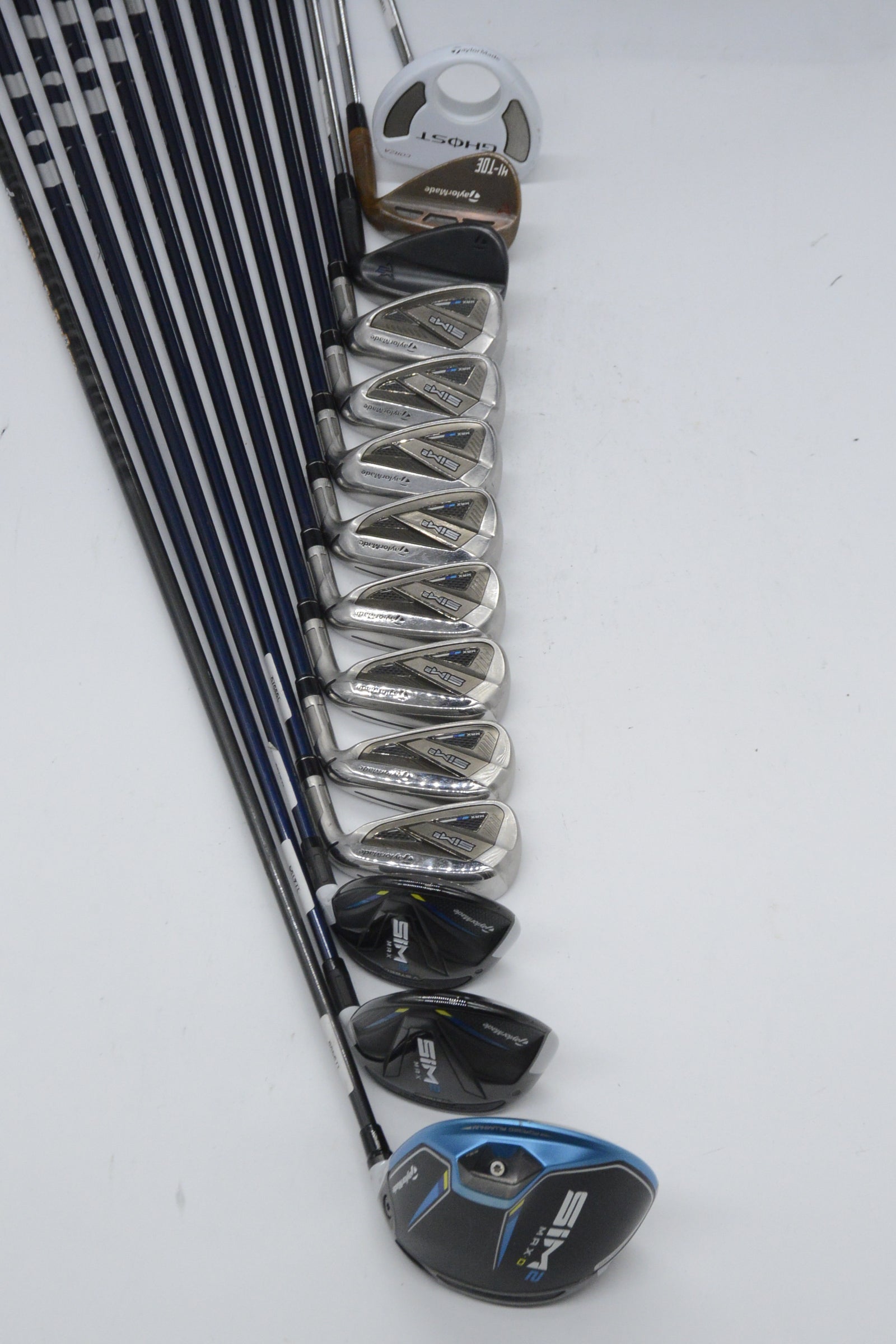TaylorMade SIM2 Max Mixed Full Set S Flex -0.5"
