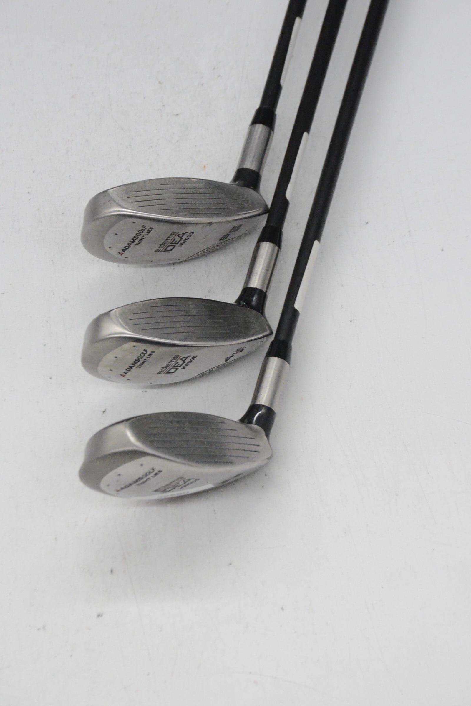 Adams I-Wood 3H, 4H, 5H Hybrid Set S Flex Golf Clubs GolfRoots 