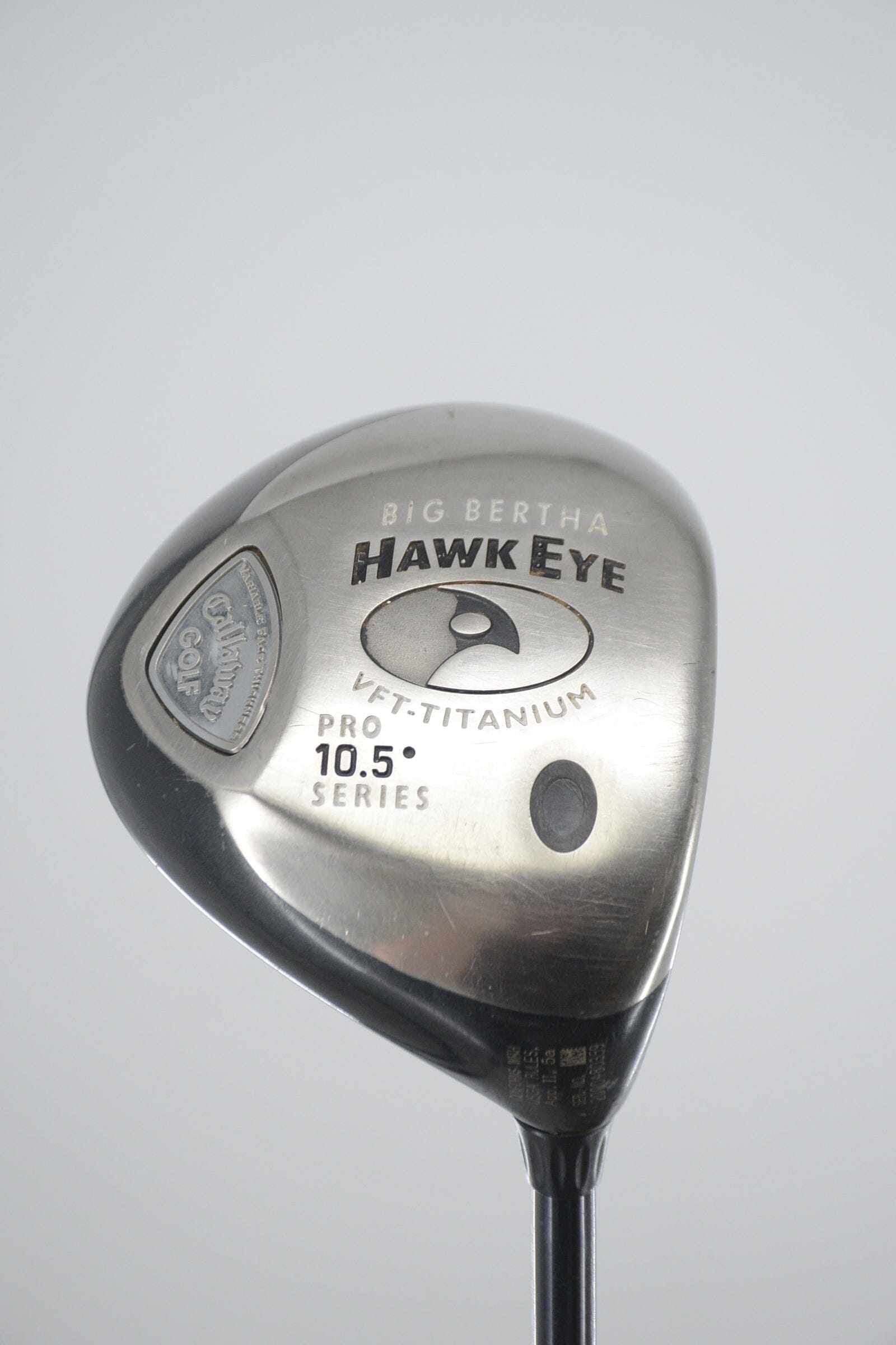 Callaway Hawk Eye VFT Pro Series Titanium 10.5 Degree Driver S Flex 45"