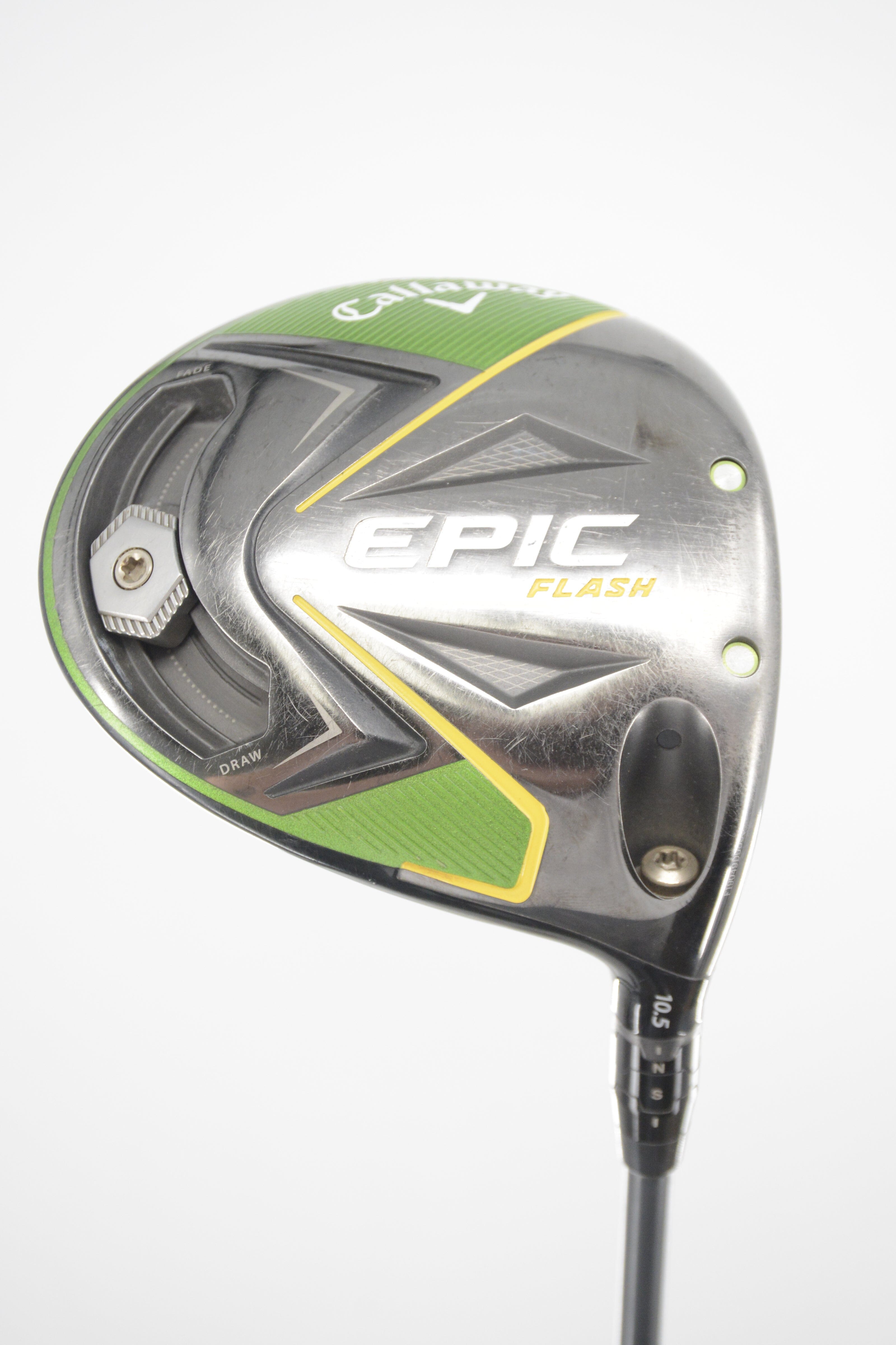 Callaway Epic Flash 10.5 Degree Driver S Flex 45.25" Golf Clubs GolfRoots 