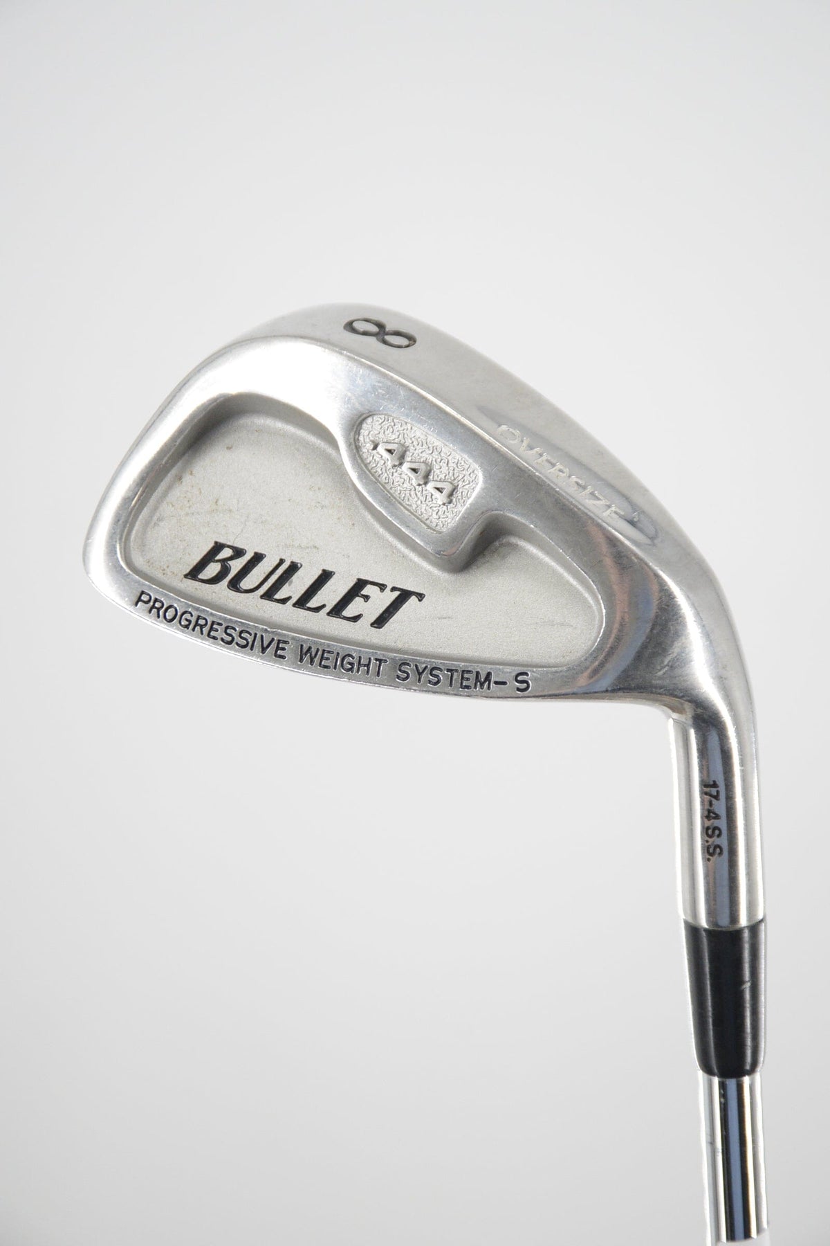Putter Bullet .444 Type Maillet – 35 Pouces – Droitier – Acier Inox – Homme – Logo équilibré Précision Cadillac