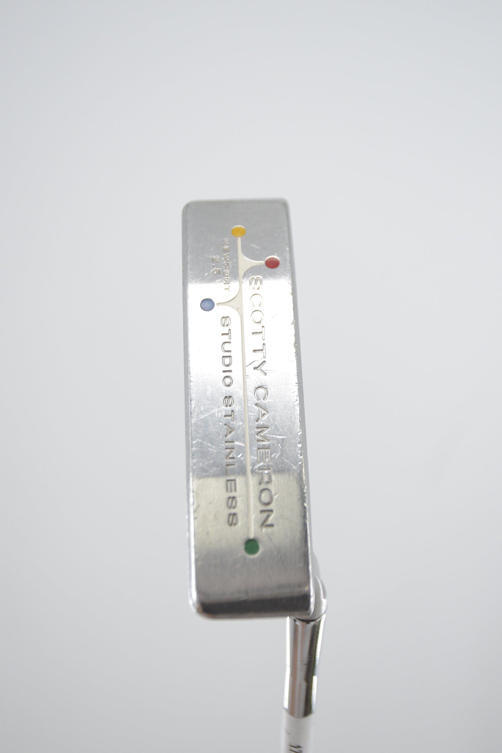 Scotty Cameron Studio Stainless Newport 2.5 Putter 35" Golf Clubs GolfRoots 